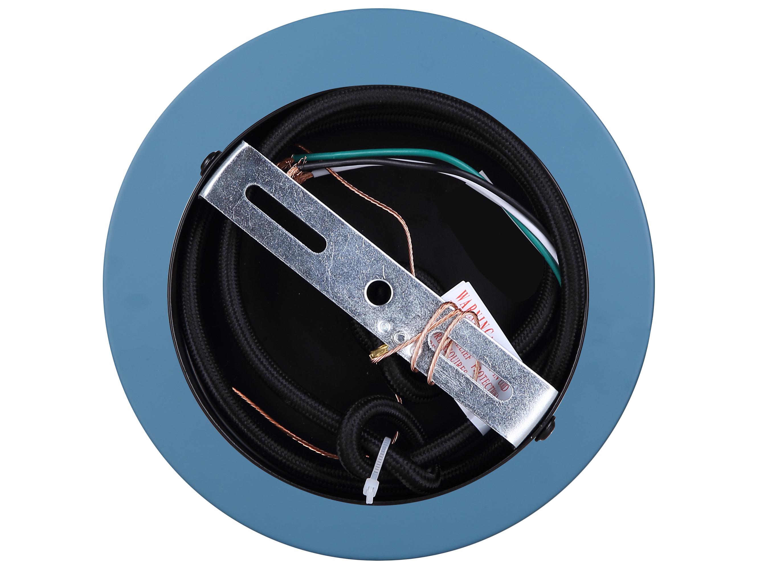 Canarm Daylon 1 -light Blue Drum Mini Pendant