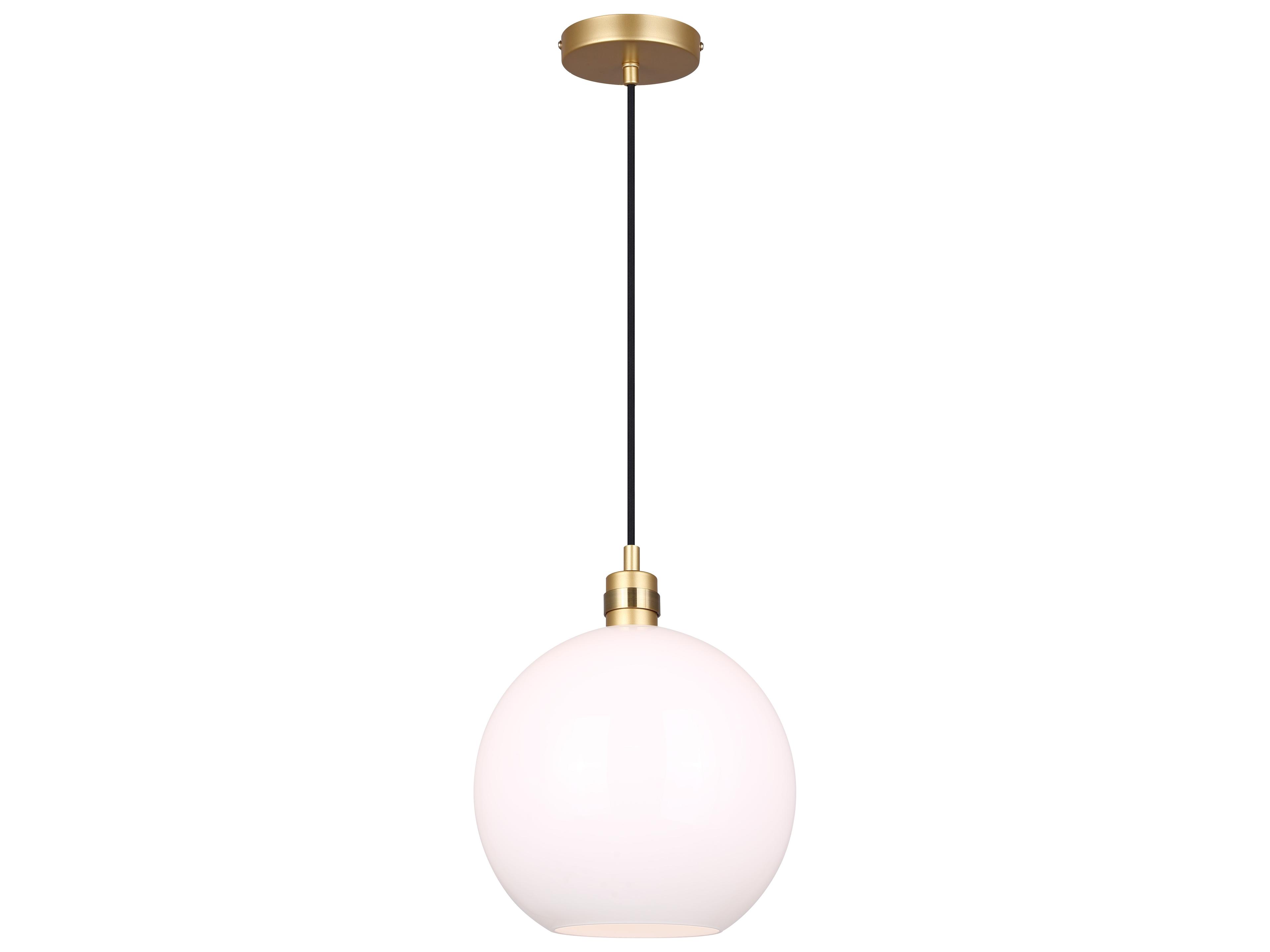 Canarm Monroe 1 -light Gold Globe Mini Pendant