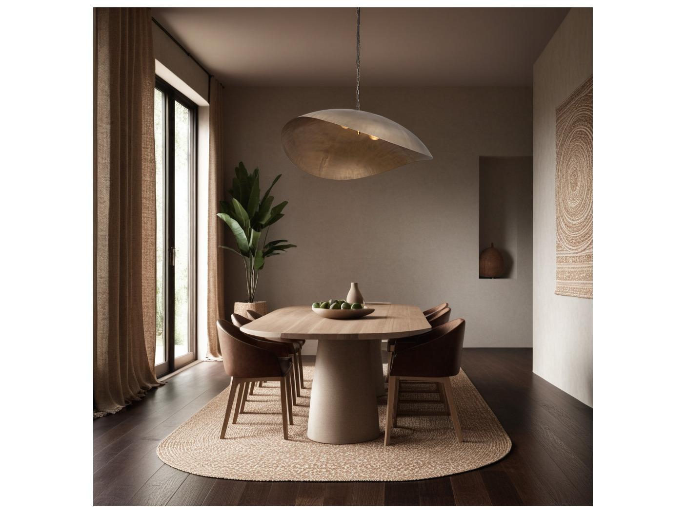 Canarm Maverick 2 -light Brass Geometric Pendant