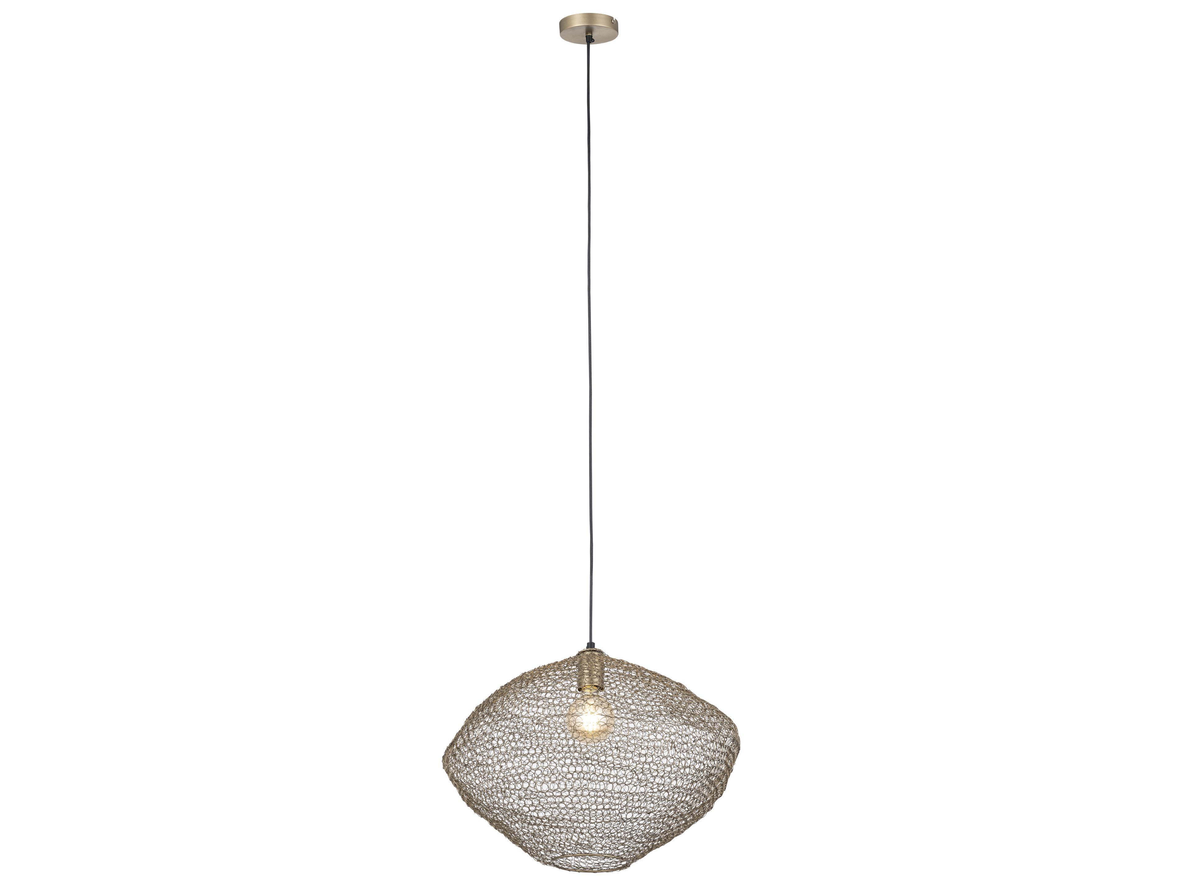 Canarm Warren 1 -light Brass Globe Pendant