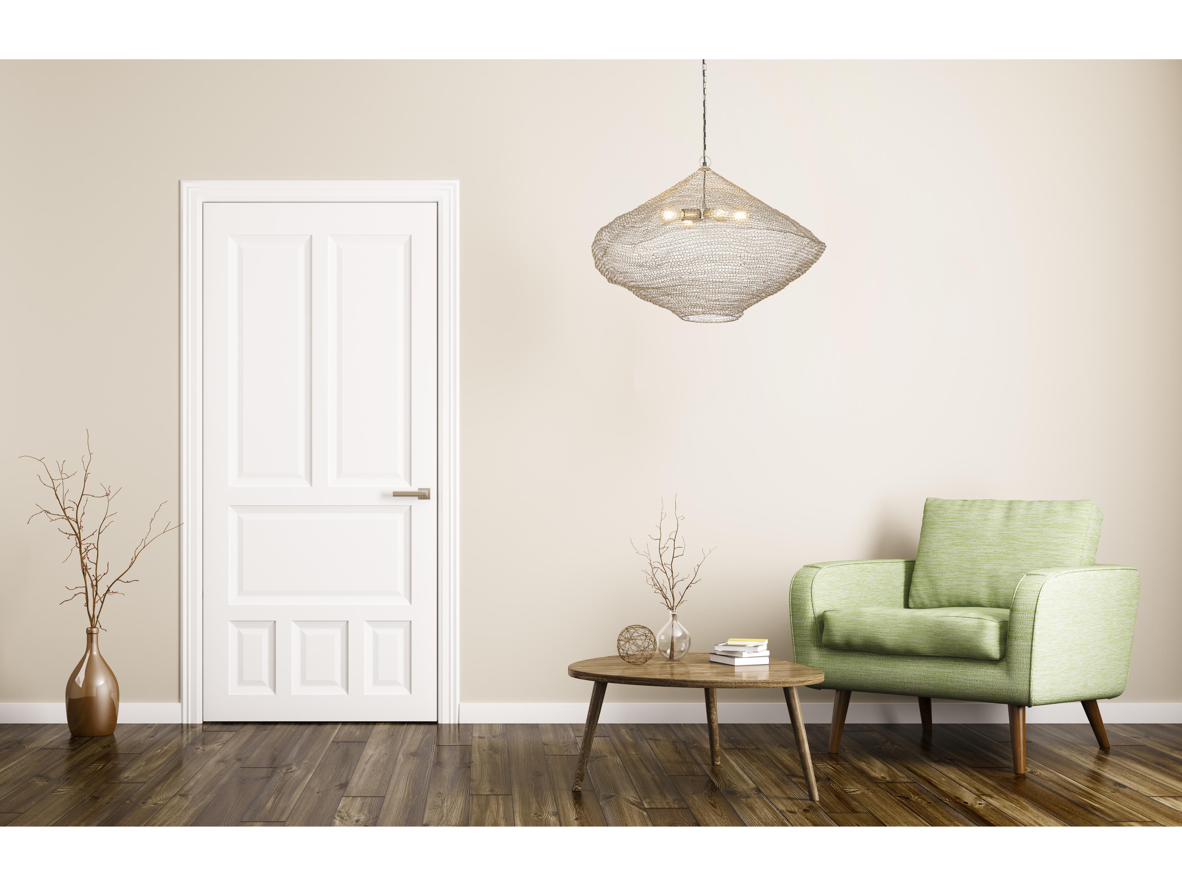 Canarm Warren 4 -light Brass Geometric Pendant