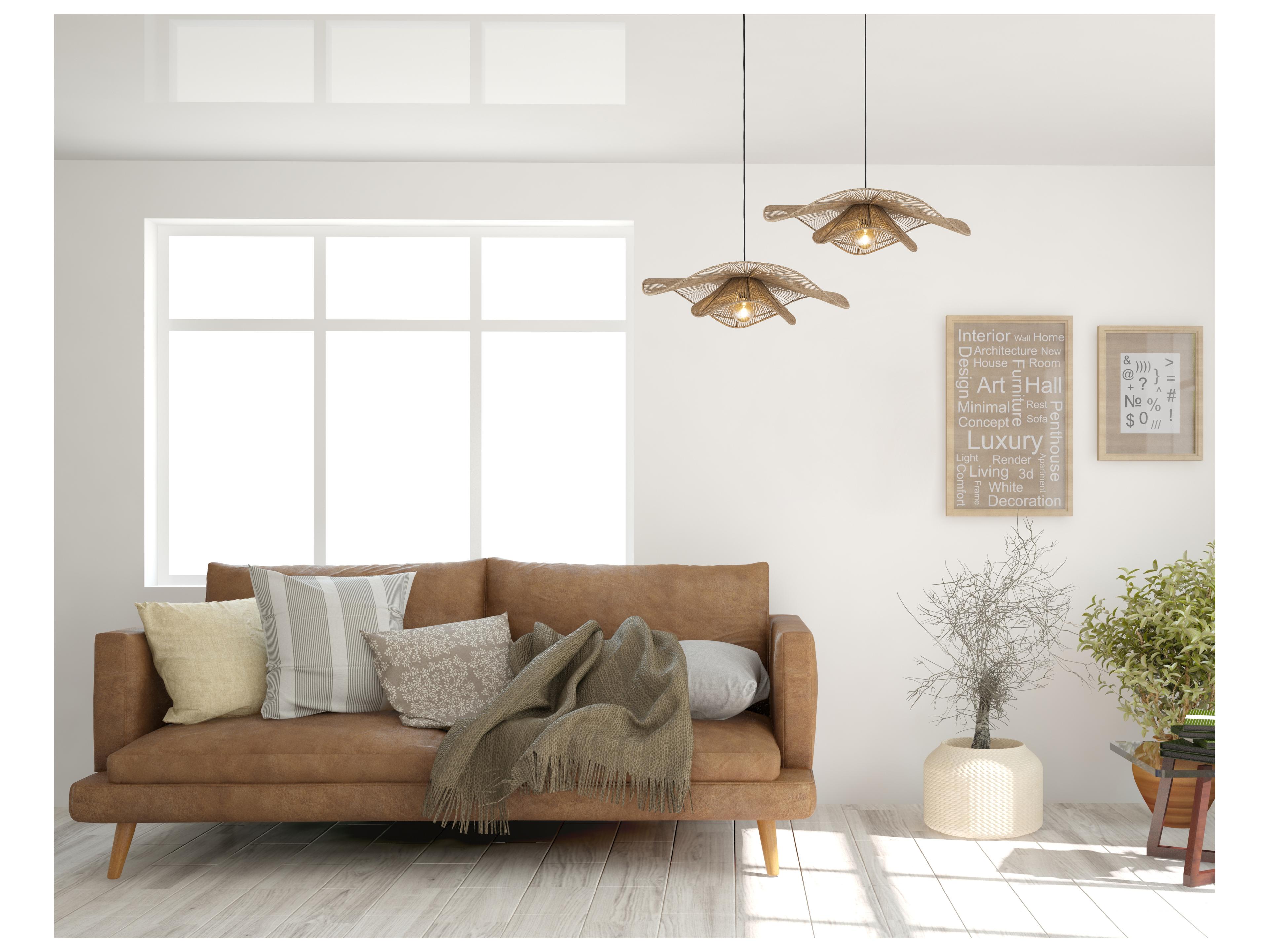 Canarm Sage 1 -light Brown Pendant