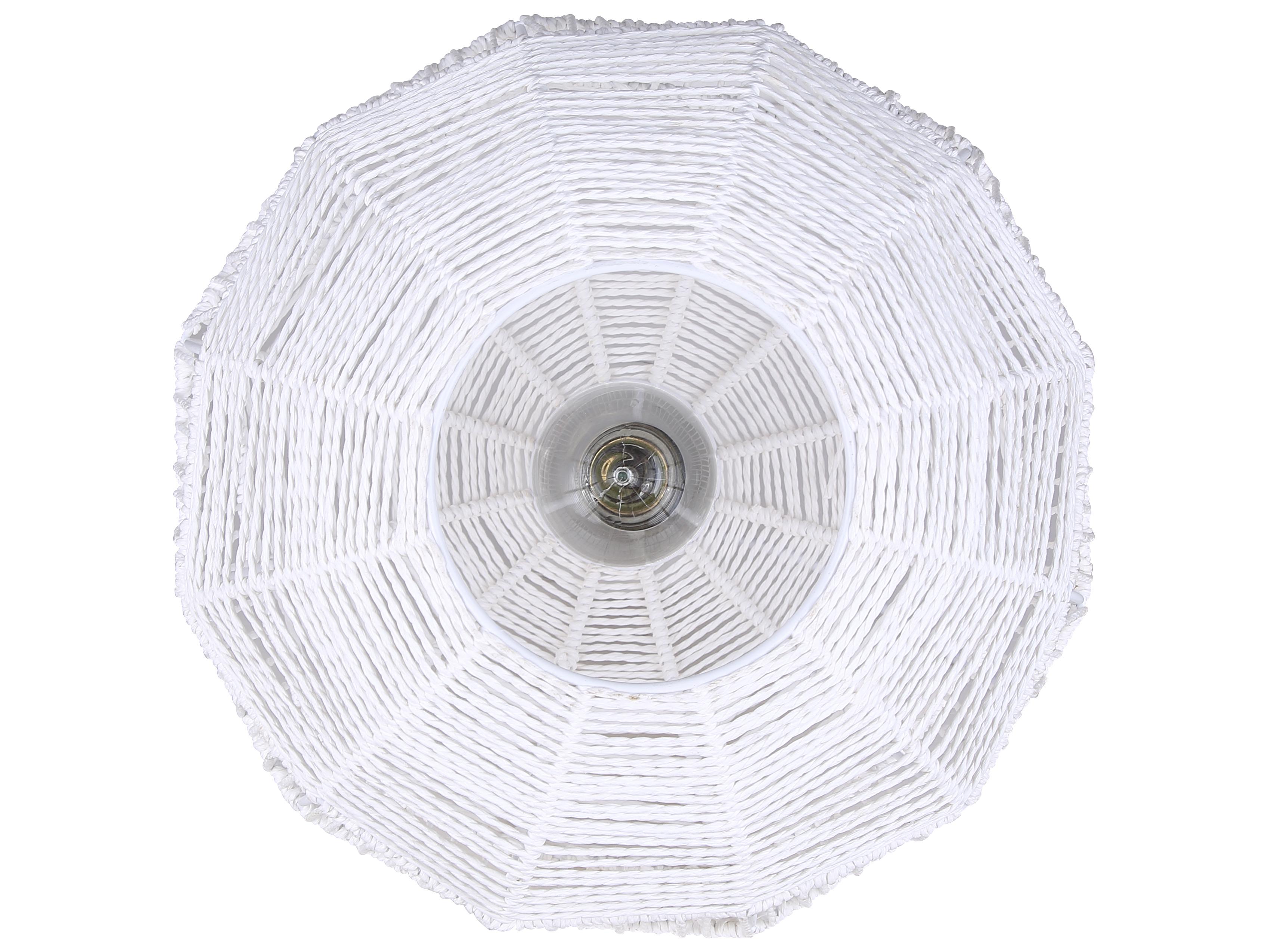 Canarm Valence 1 -light White Globe Pendant