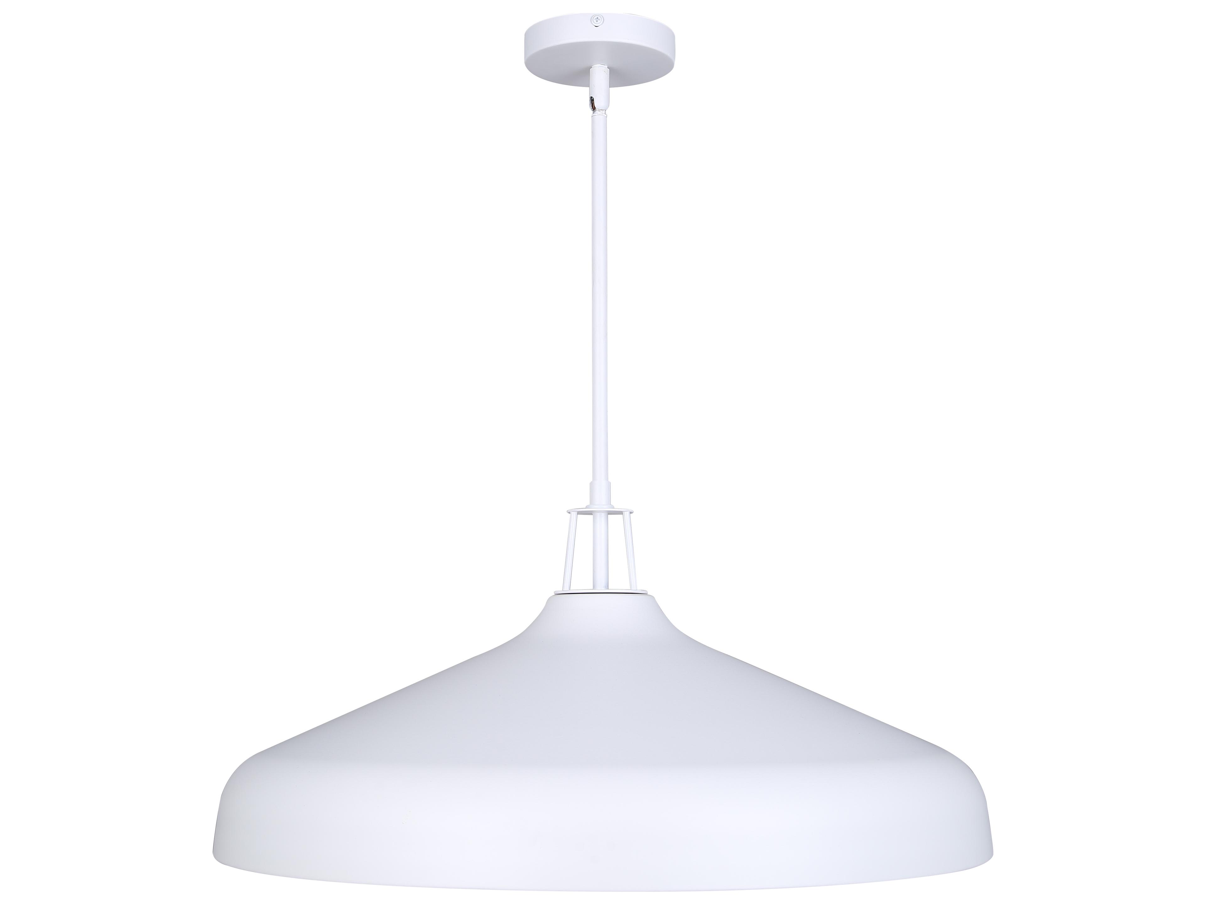 Canarm Holland 4 -light White Dome Pendant