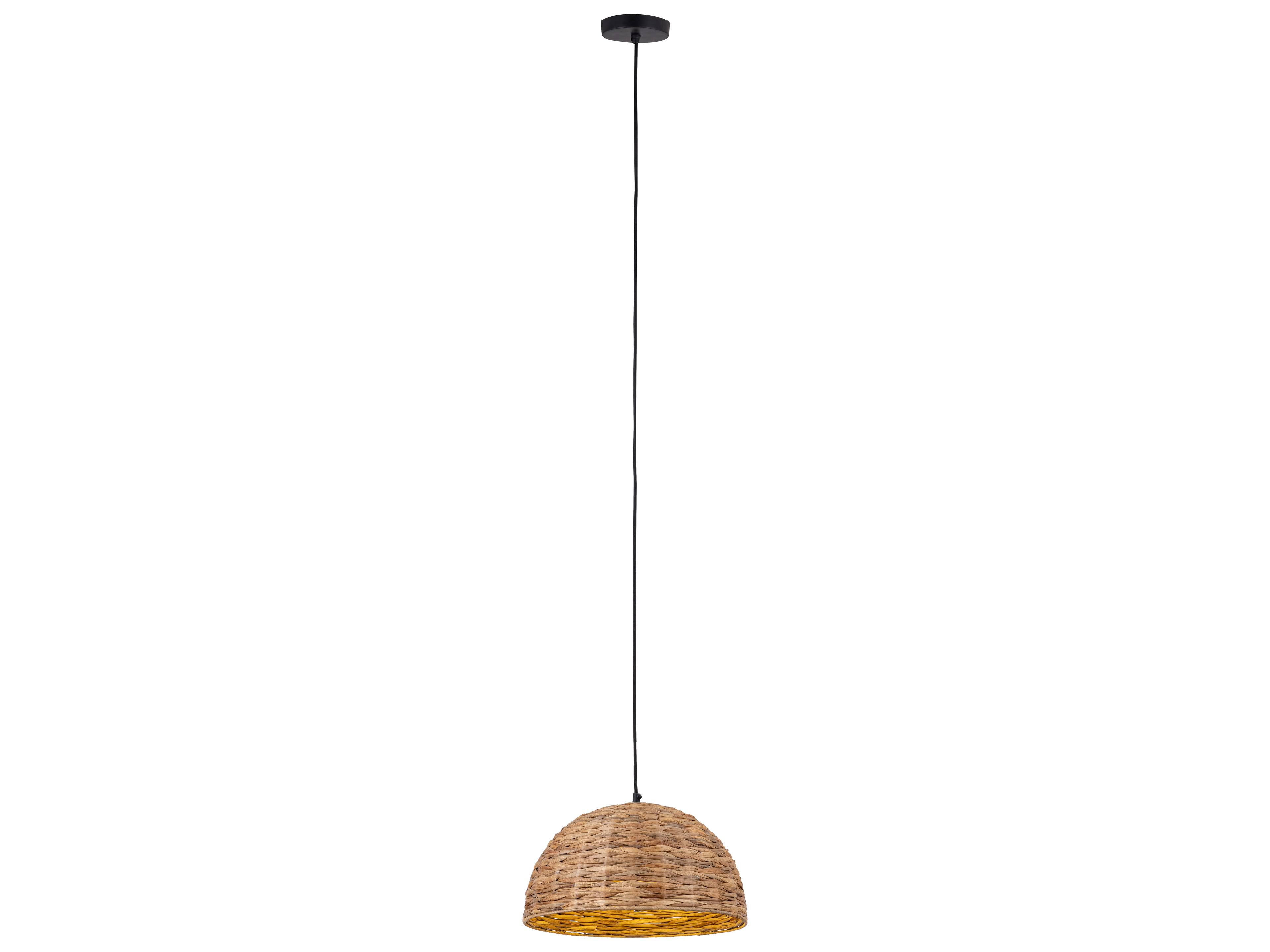Canarm Kaia 1 -light Brown Dome Pendant