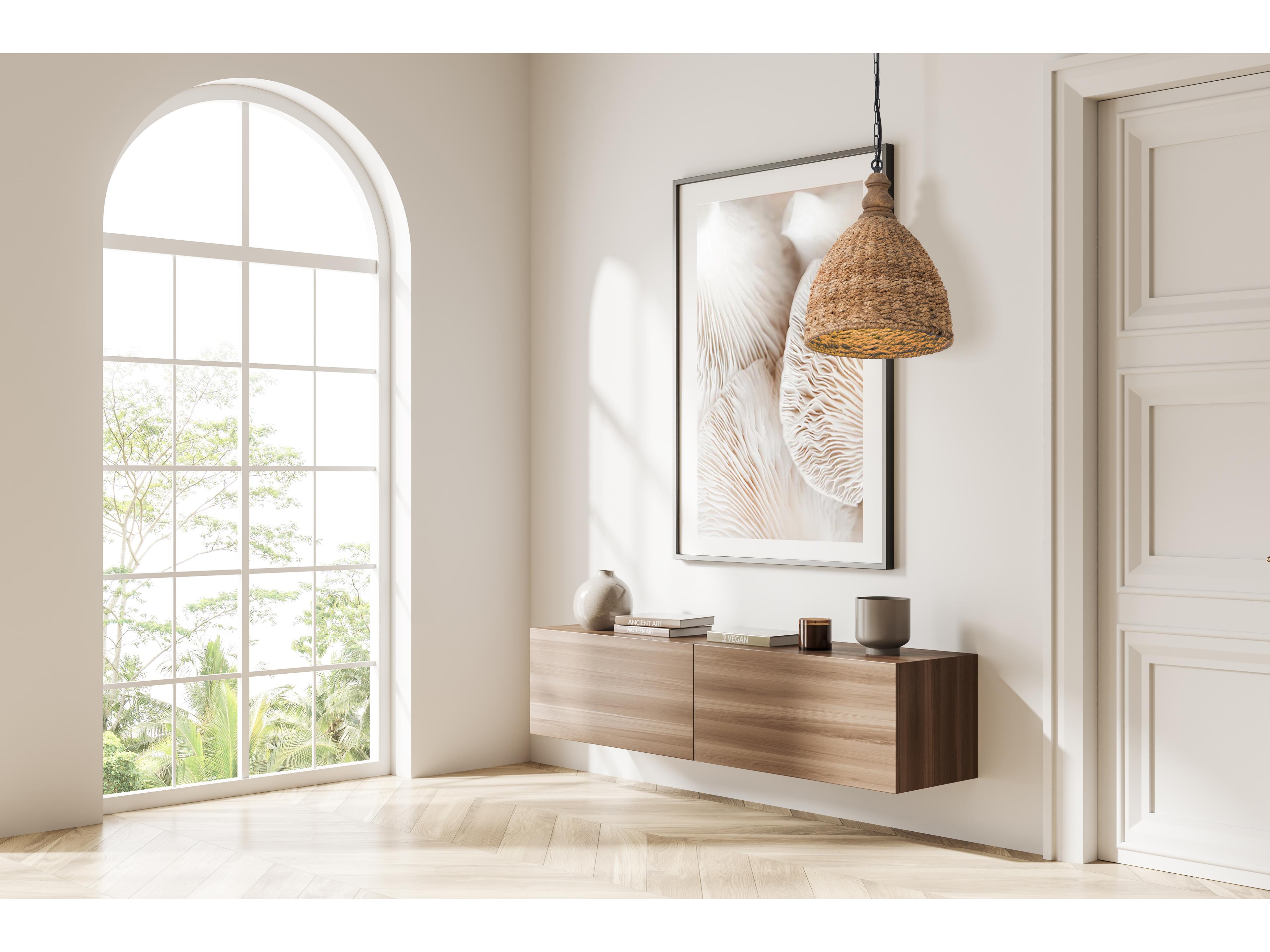 Canarm Kalinda Brown Bell Mini Pendant