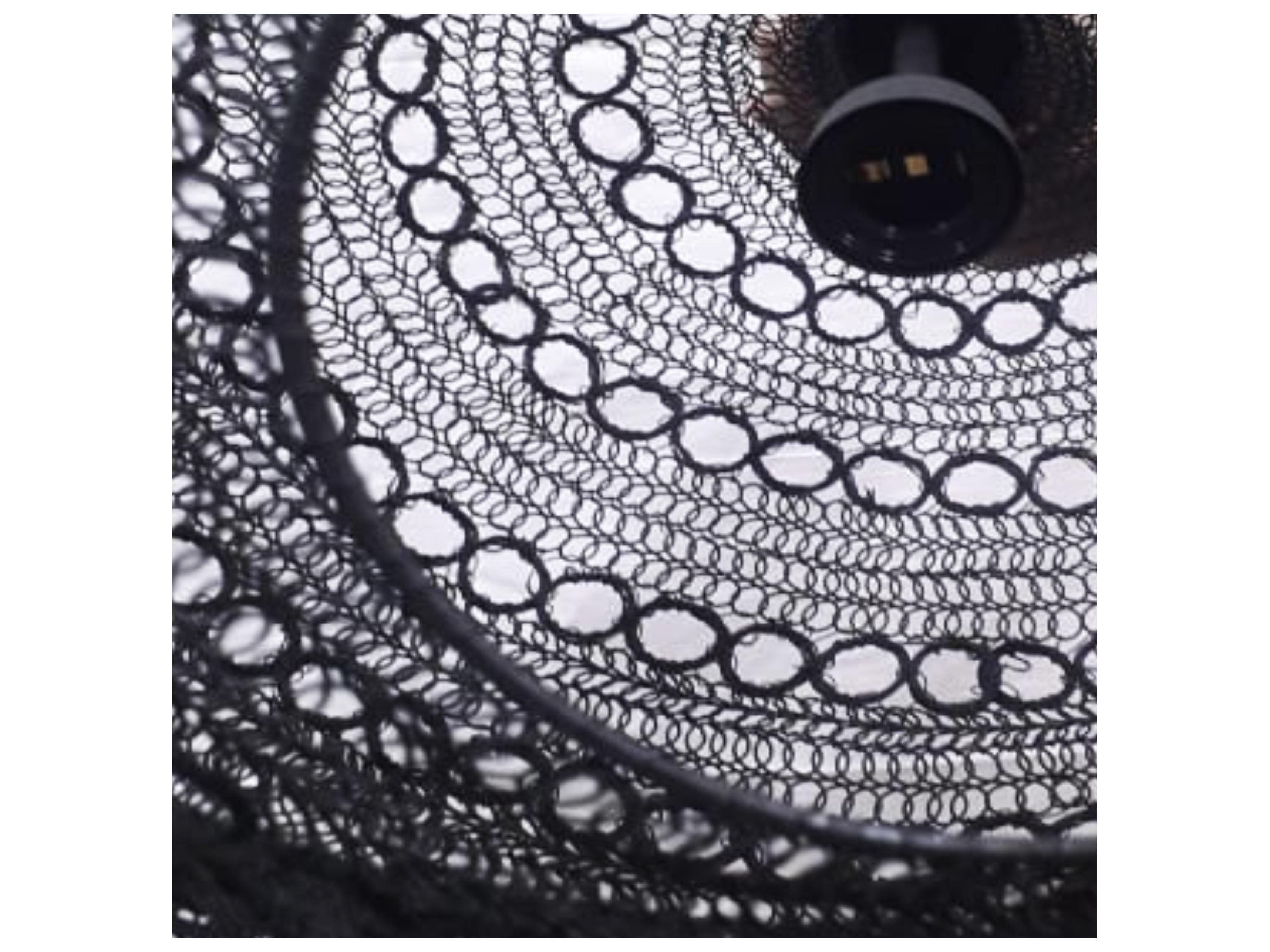 Canarm Zain 1 -light Black Geometric Pendant