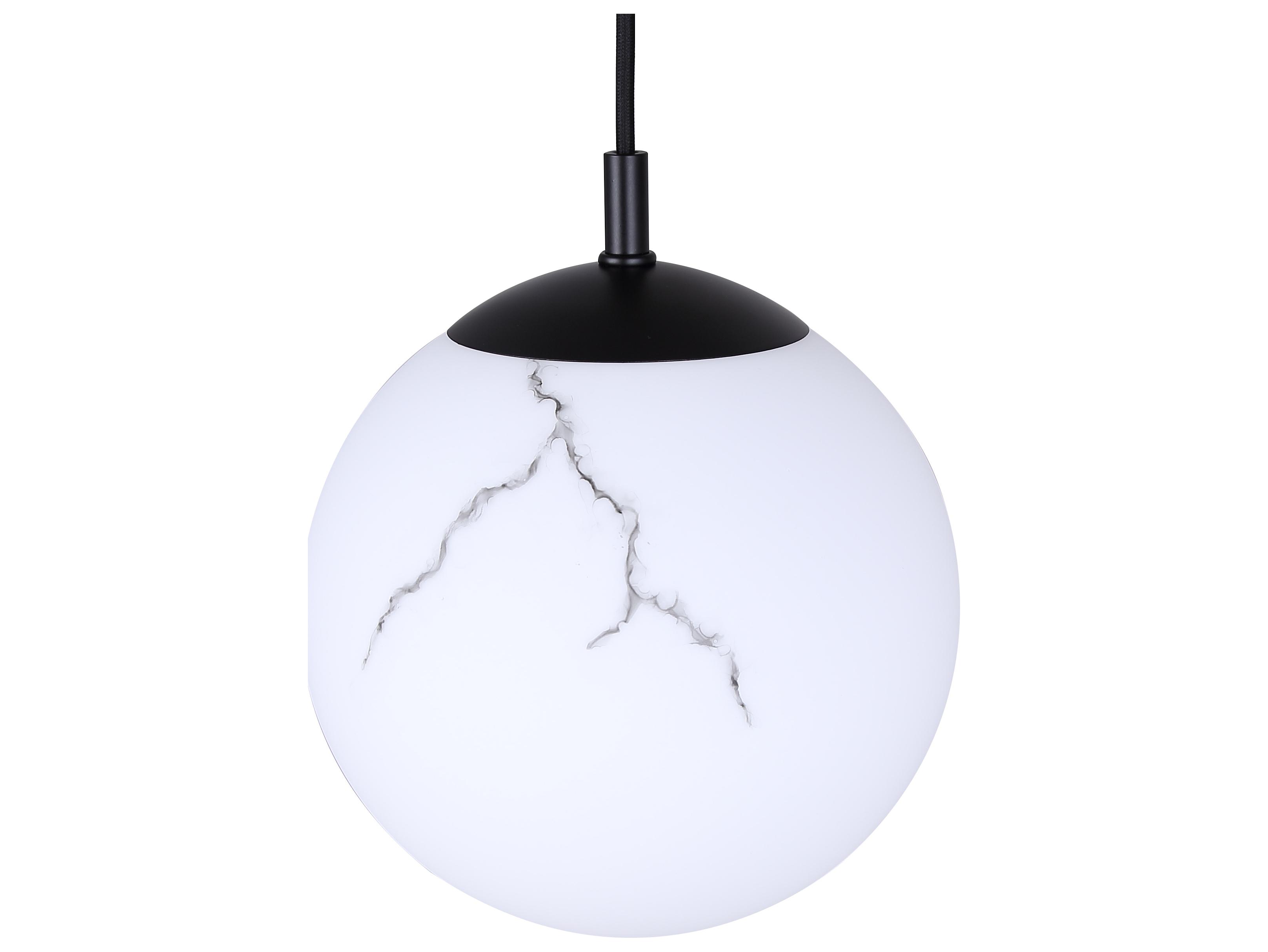 Canarm Halsey 1 -light Black Globe Mini Pendant