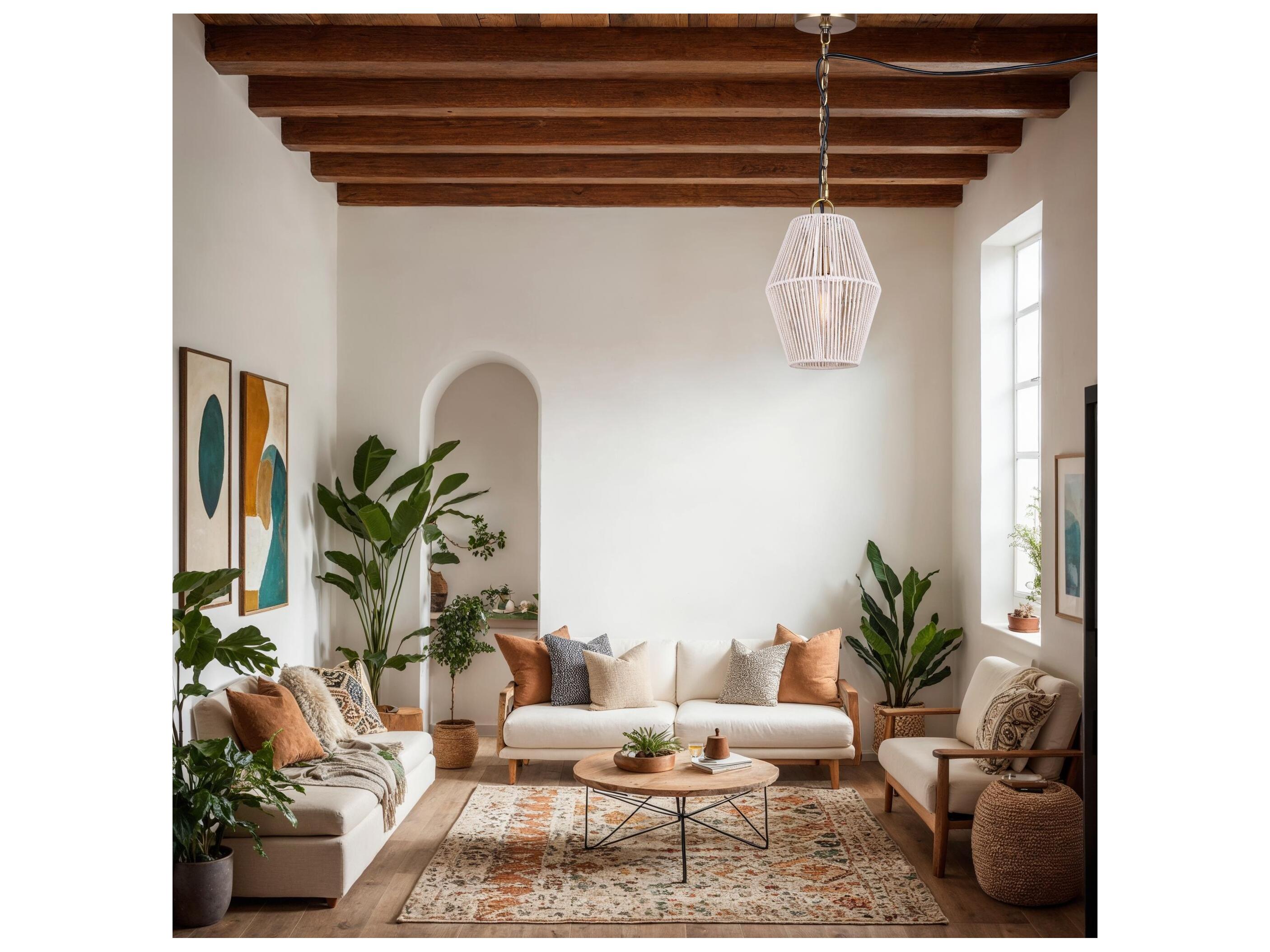 Canarm Klima 1 -light Gold Geometric Mini Pendant