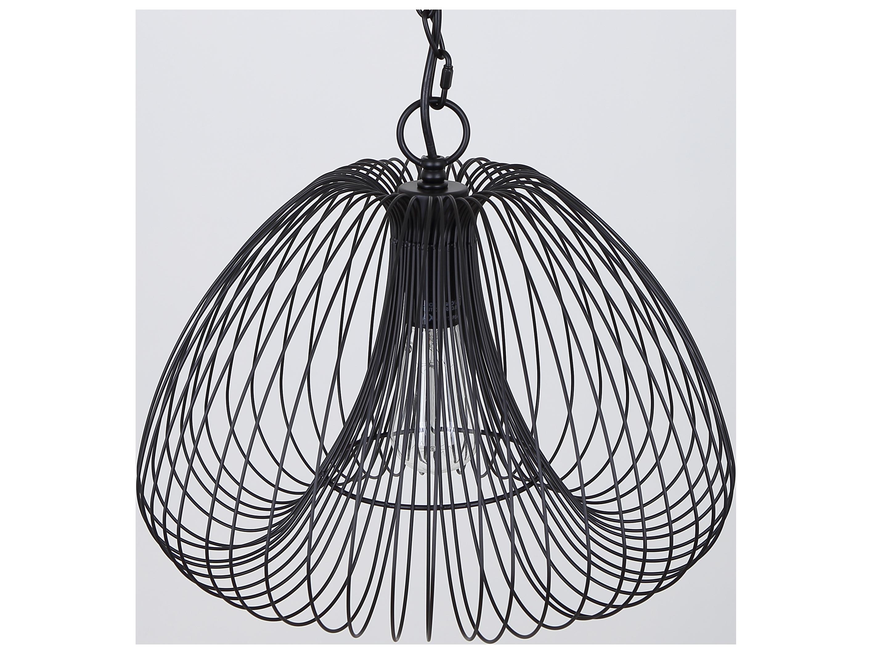 Canarm Stockholm 1 -light Black Pendant