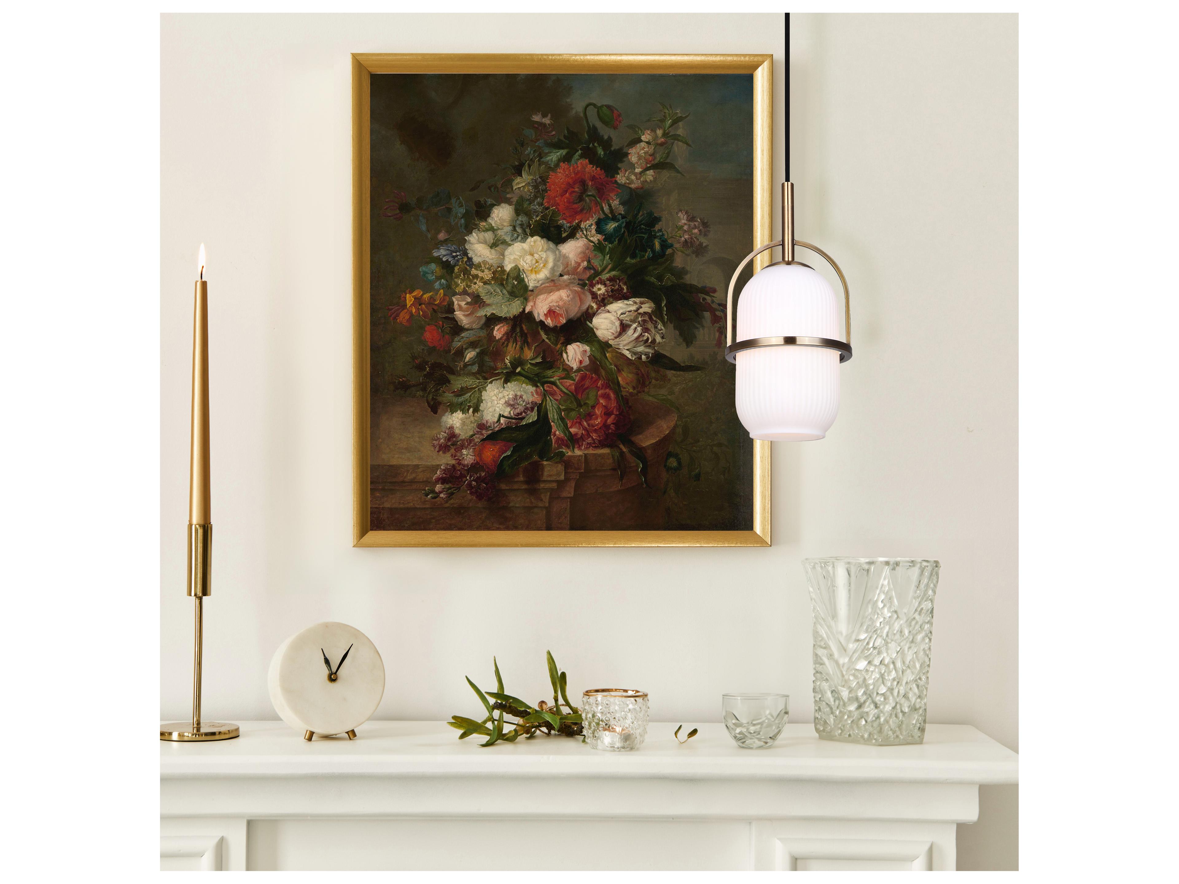 Canarm Eve 1 -light Gold Cylinder Mini Pendant