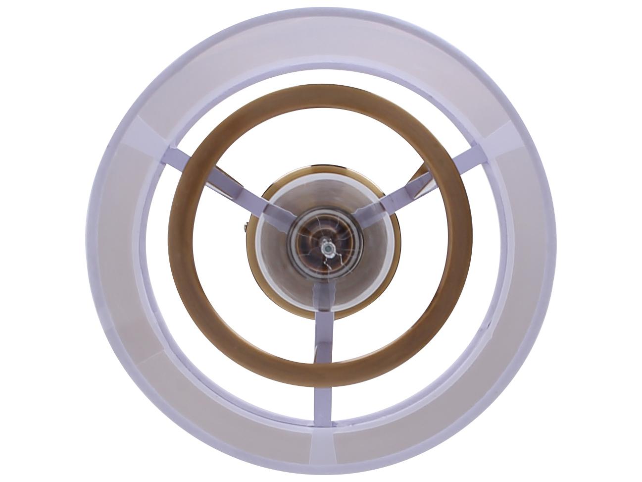 Canarm Bonnie 1 -light Gold Drum Mini Pendant