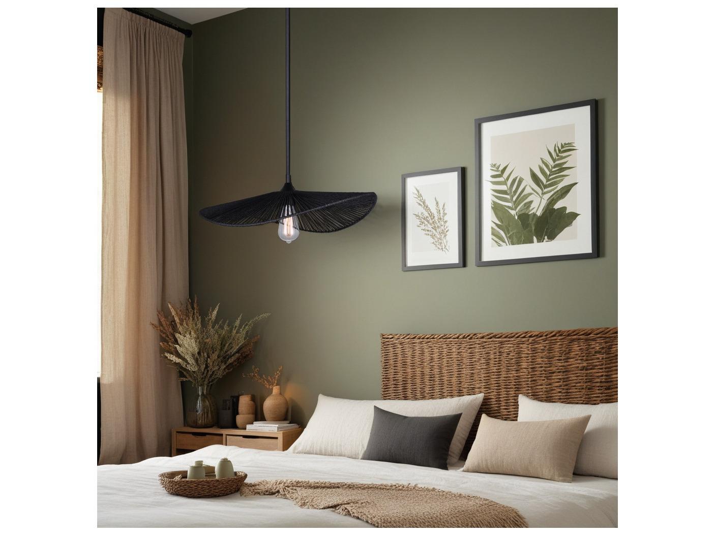 Canarm Georgia 1 -light Black Geometric Pendant