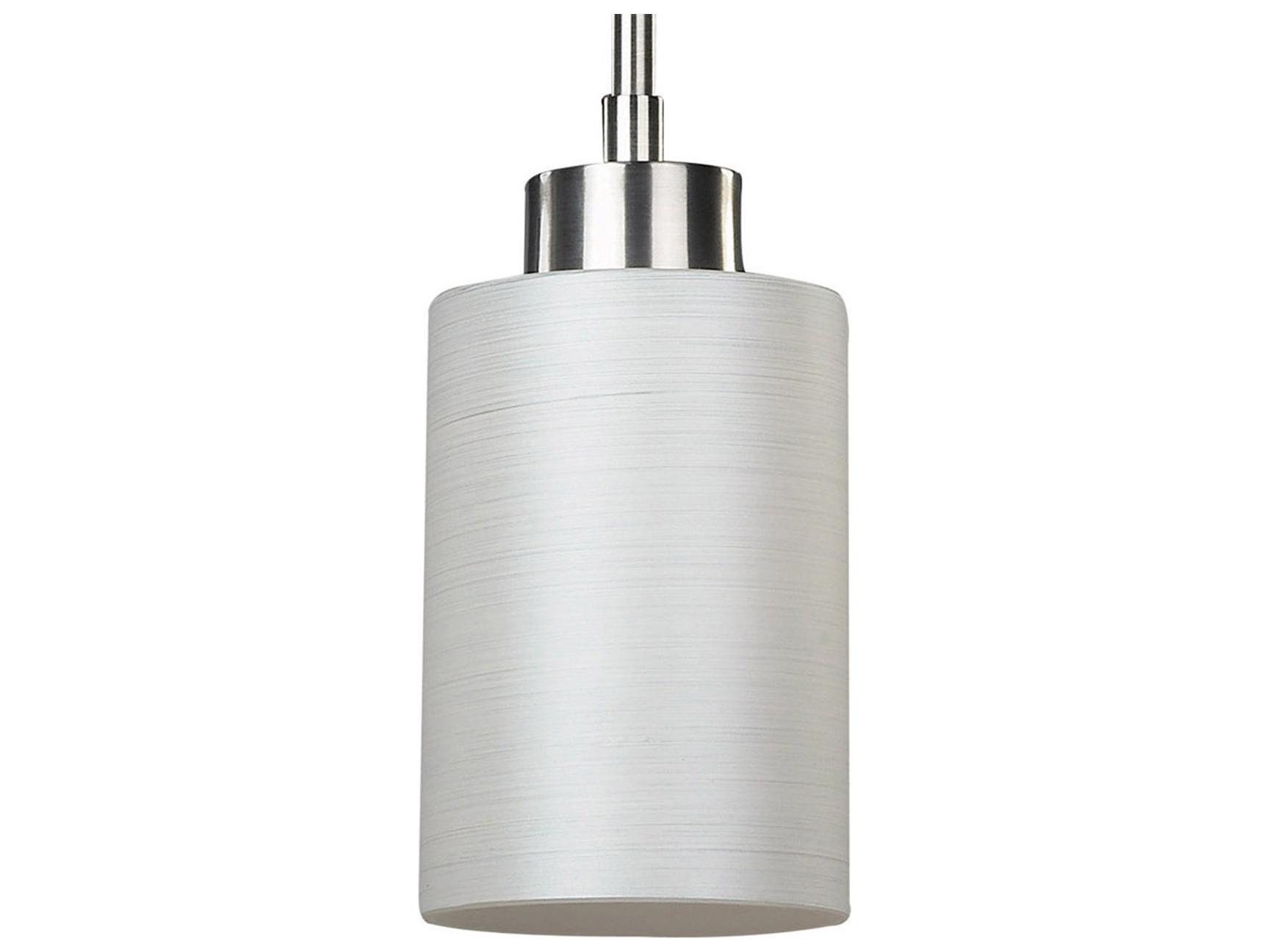 Canarm Margo 1 -light Pewter Cylinder Mini Pendant