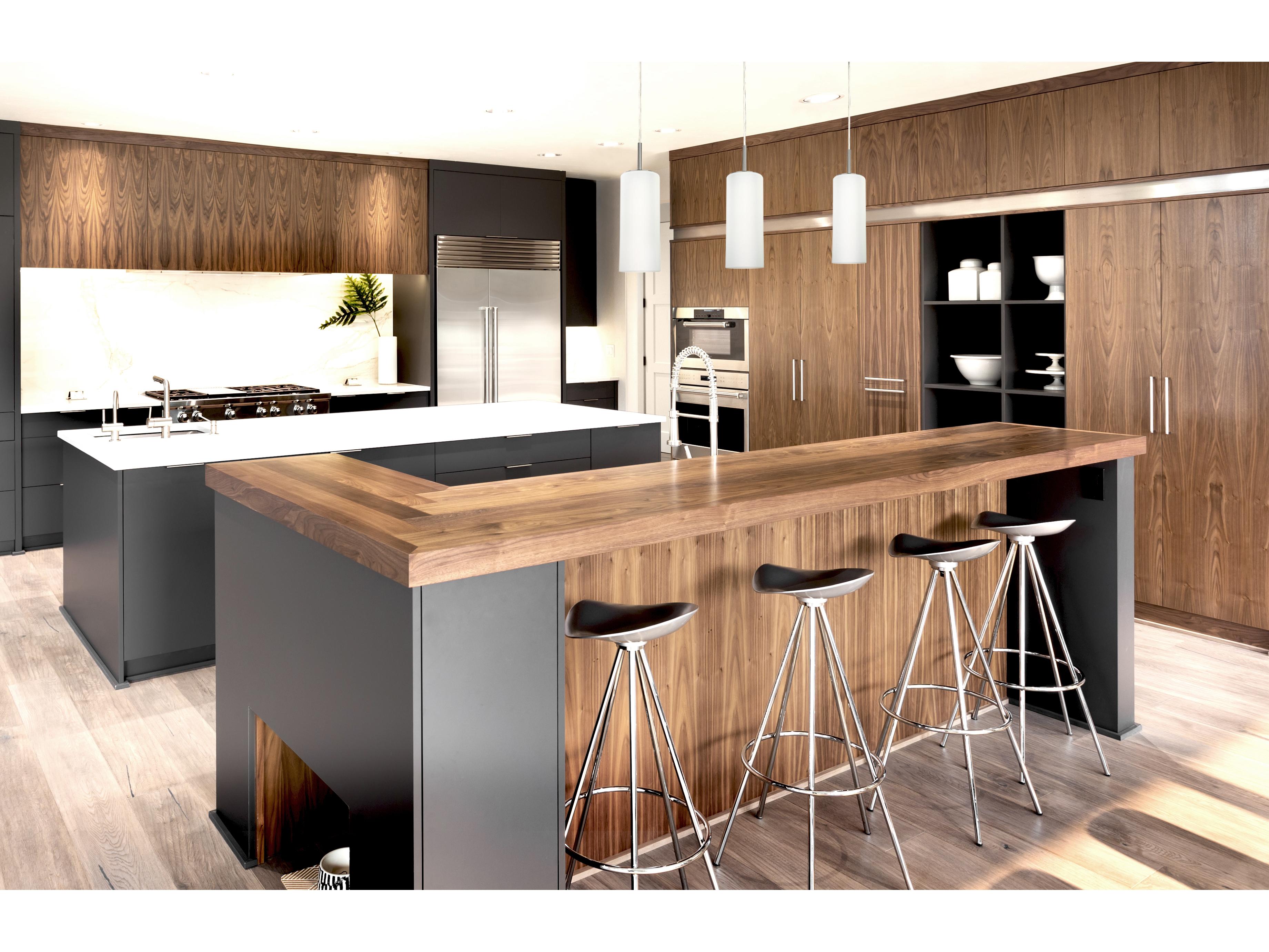 Canarm Toni 3 -light Pewter Linear Island Pendant