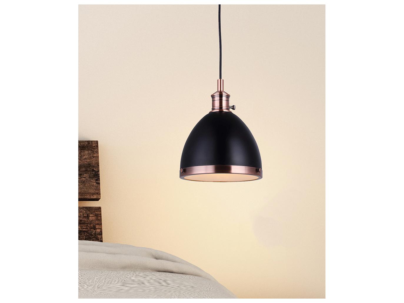 Canarm Esher 1 -light Bronze Dome Mini Pendant