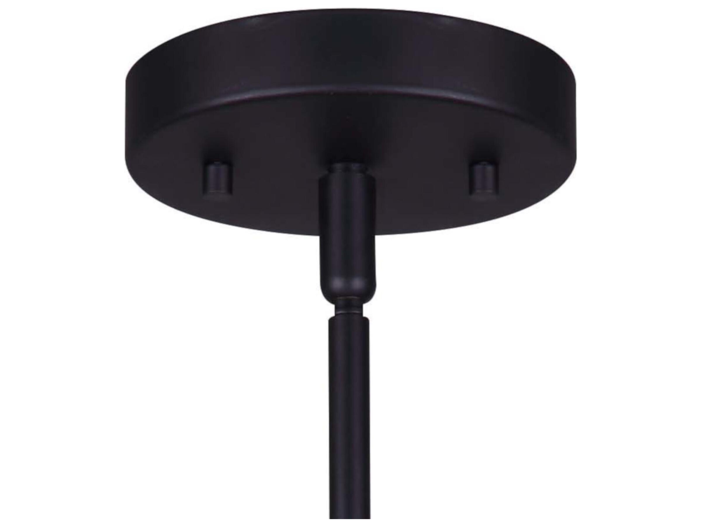 Canarm Landry 1 -light Black Globe Mini Pendant