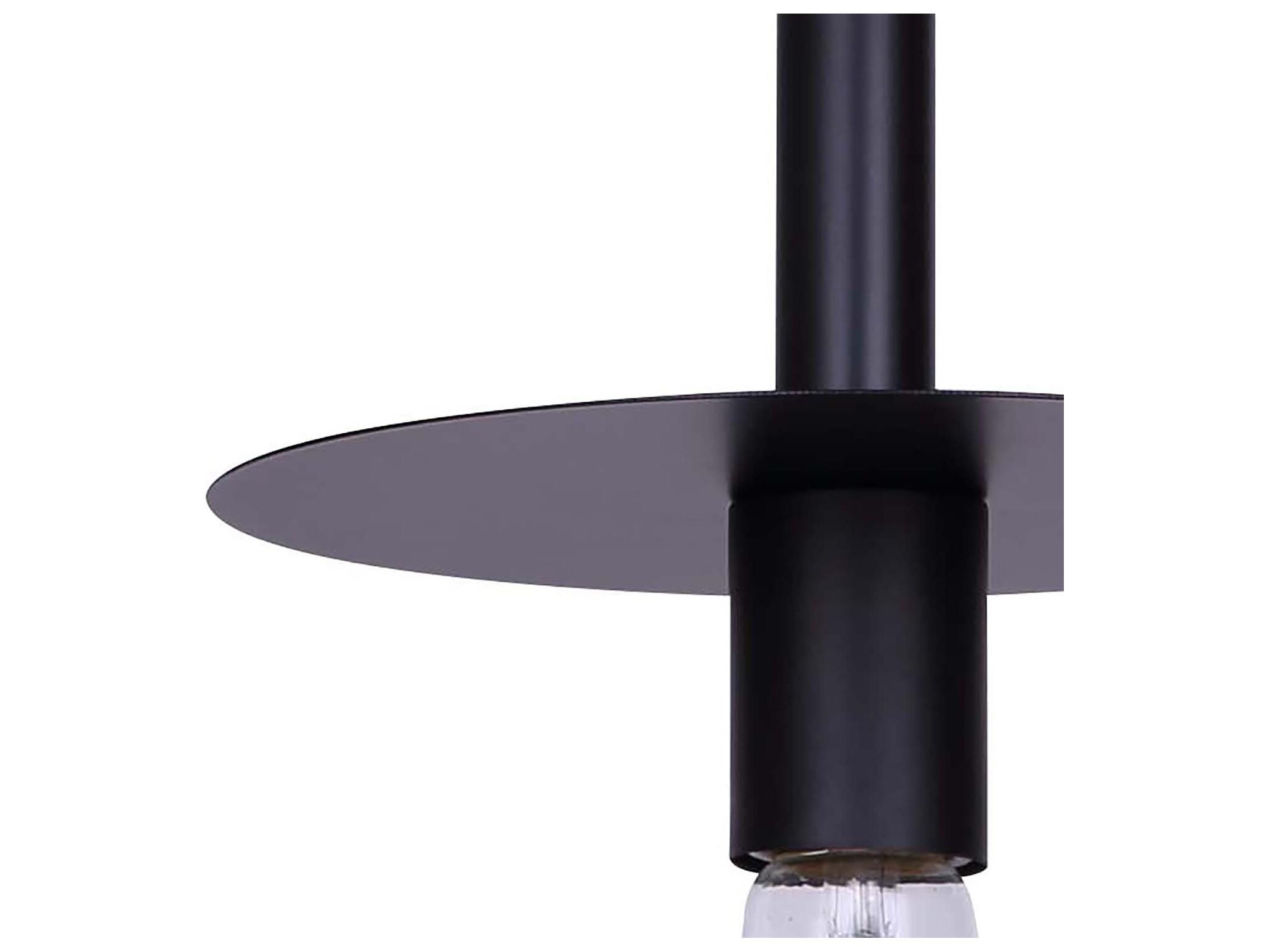 Canarm Viggo 1 -light Black Mini Pendant