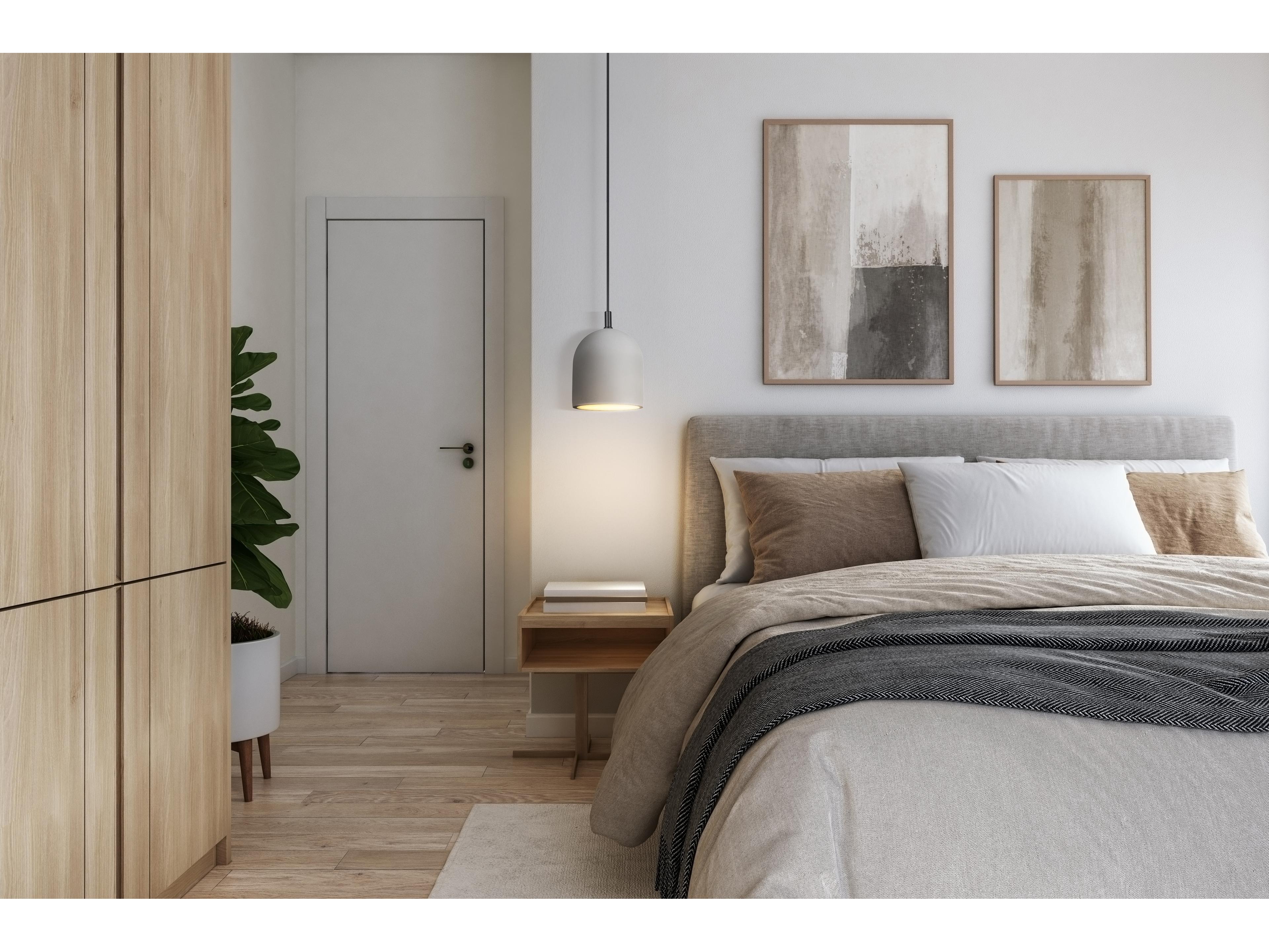 Canarm Jack 1 -light Black Dome Mini Pendant