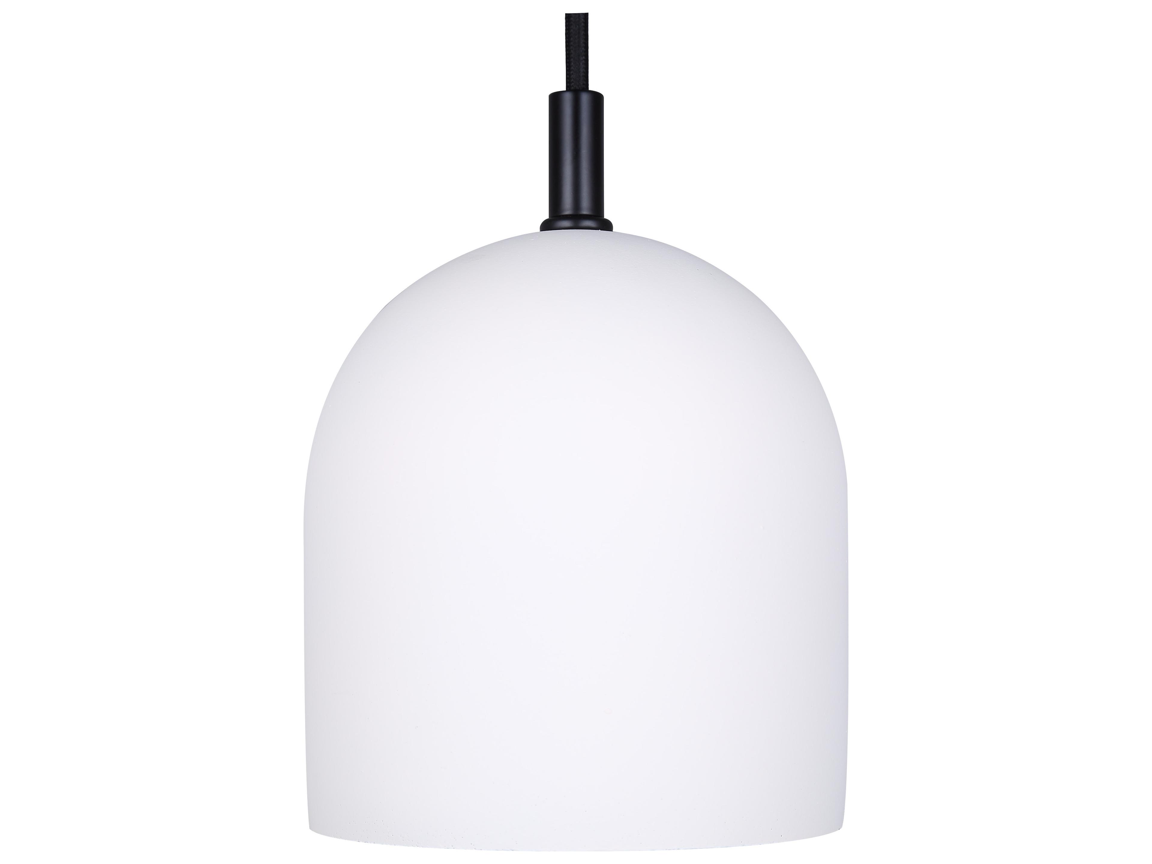 Canarm Jack 1 -light White Cylinder Mini Pendant