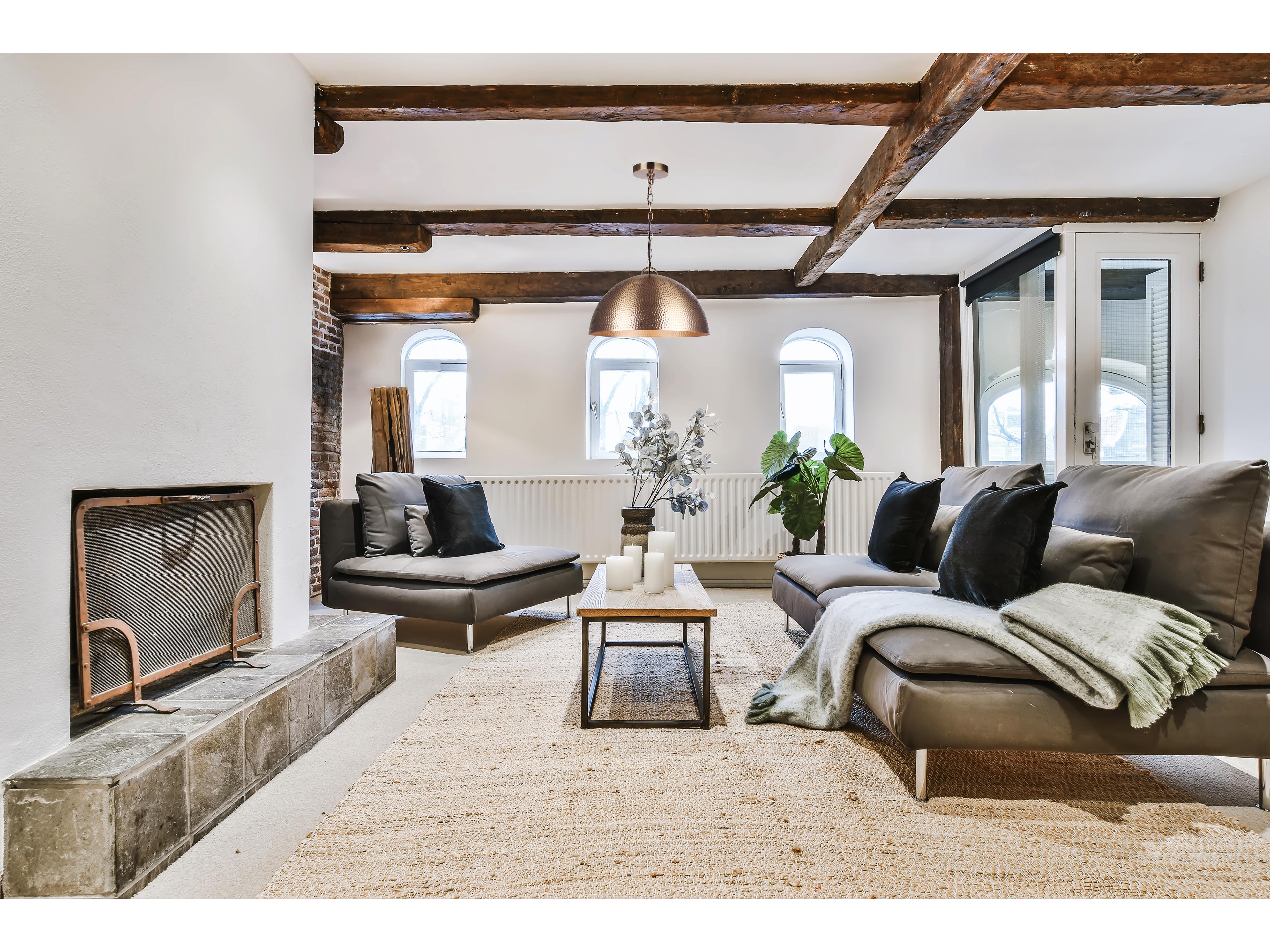 Canarm Magnolia 1 -light Gold Dome Pendant