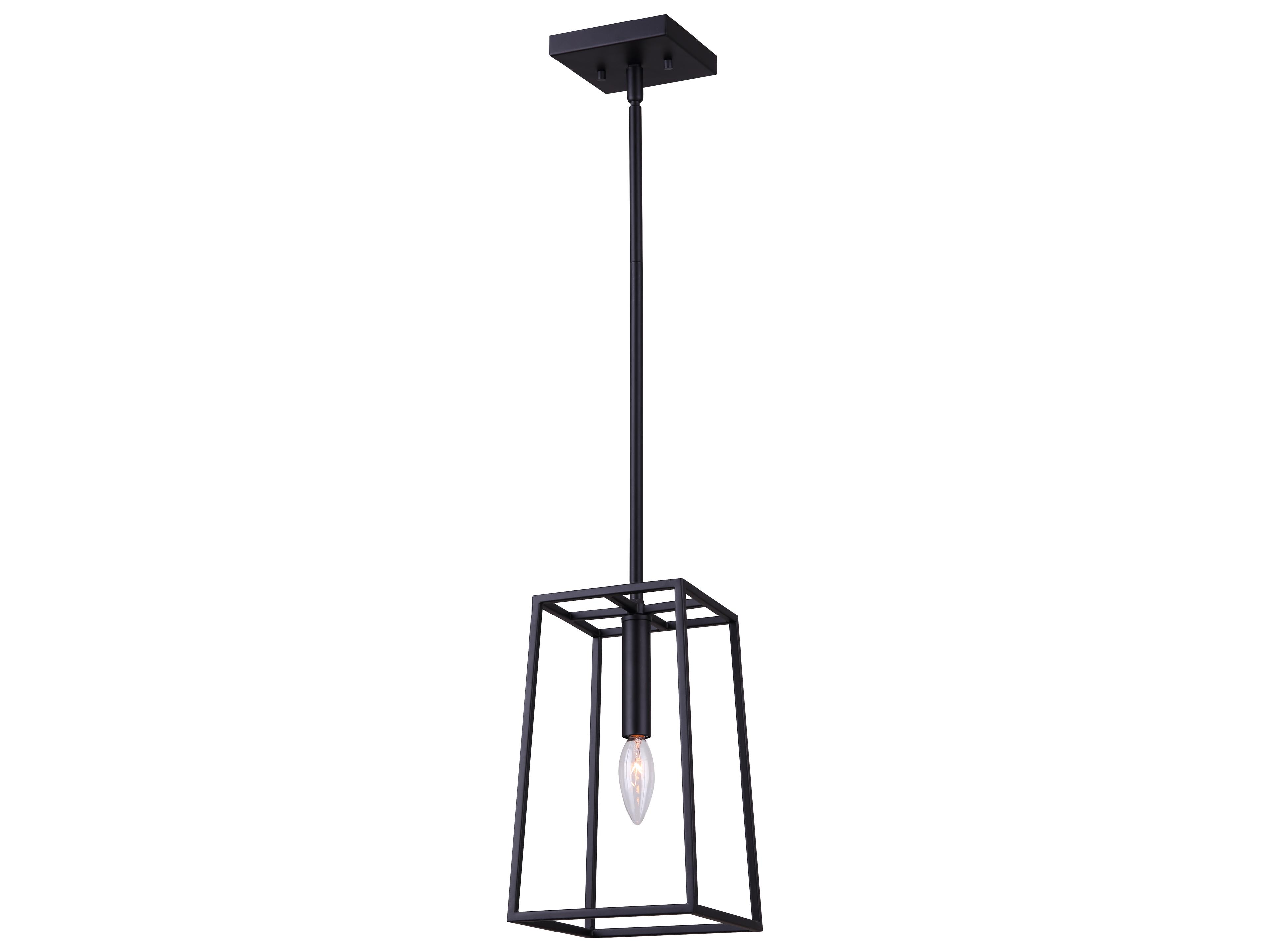 Canarm Wexford 1 -light Black Mini Pendant