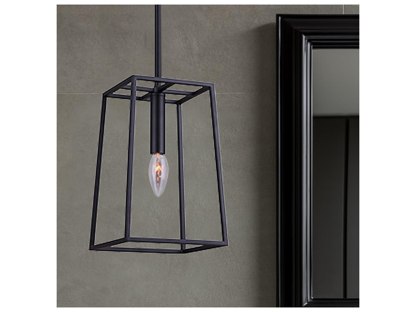 Canarm Wexford 1 -light Black Mini Pendant