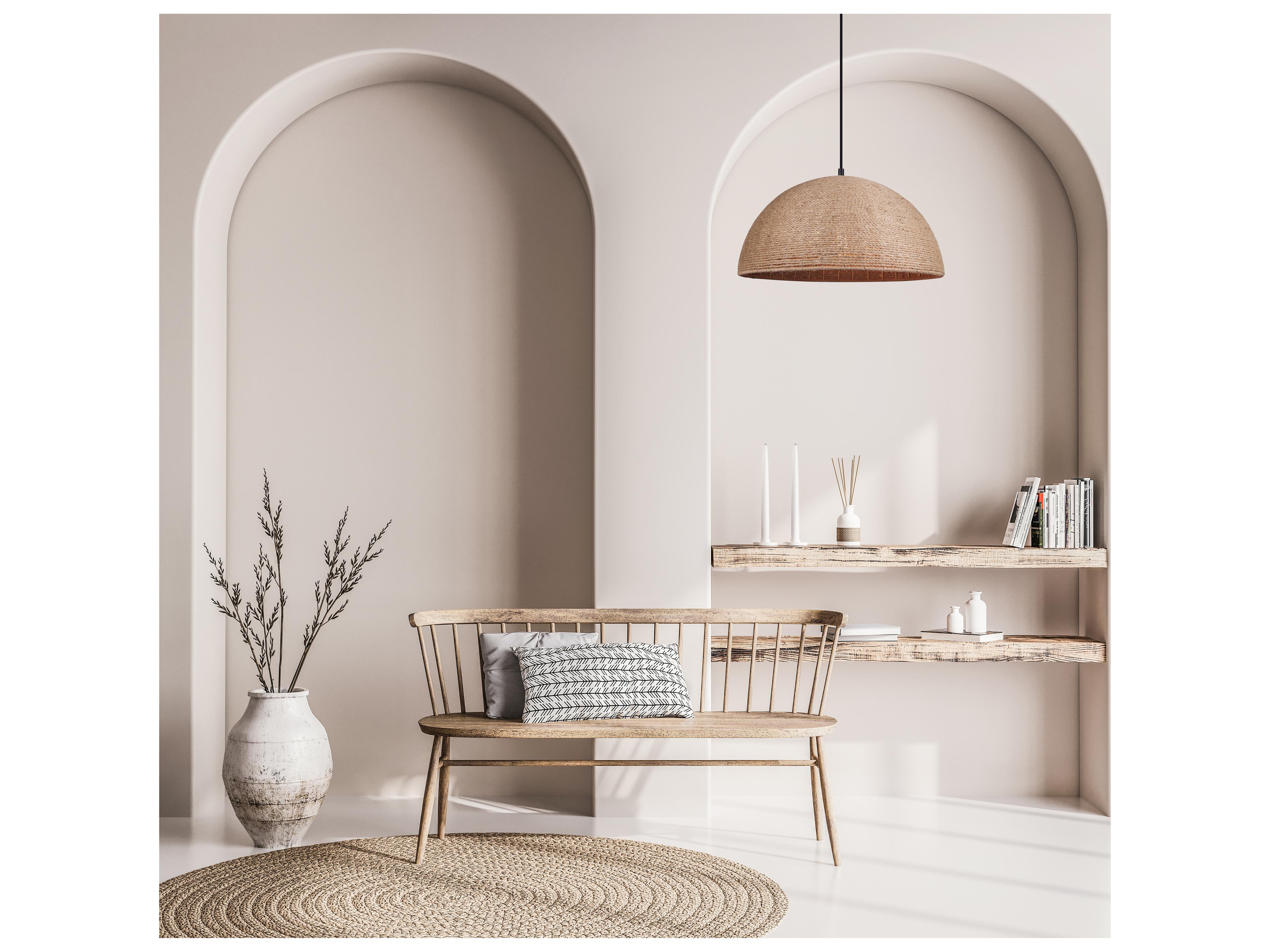 Canarm Aubrie 3 -light Black Dome Pendant