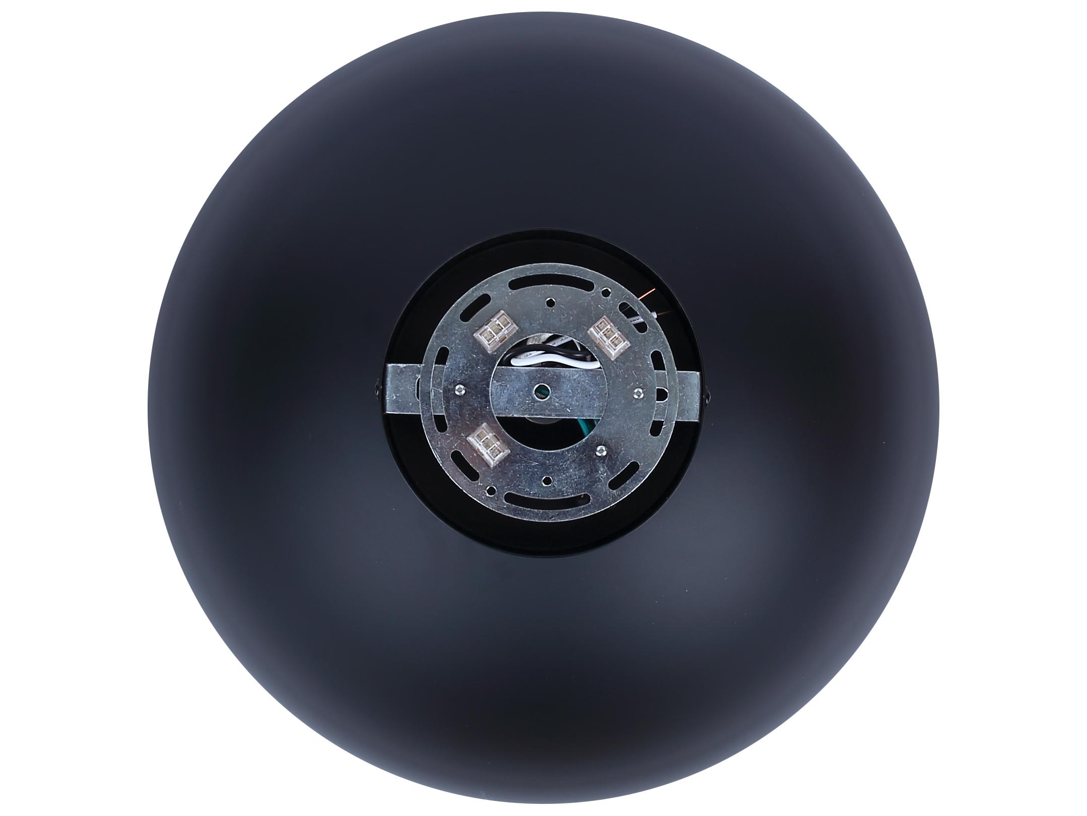 Canarm Eddie 1 -light Black Bowl Semi Flush Mount