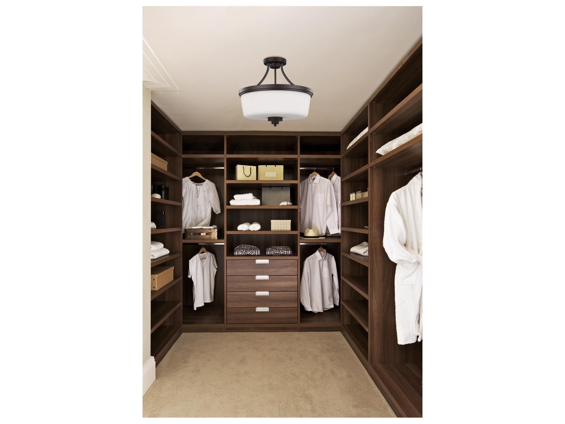 Canarm Jackson 3 -light Bronze Bowl Semi Flush Mount