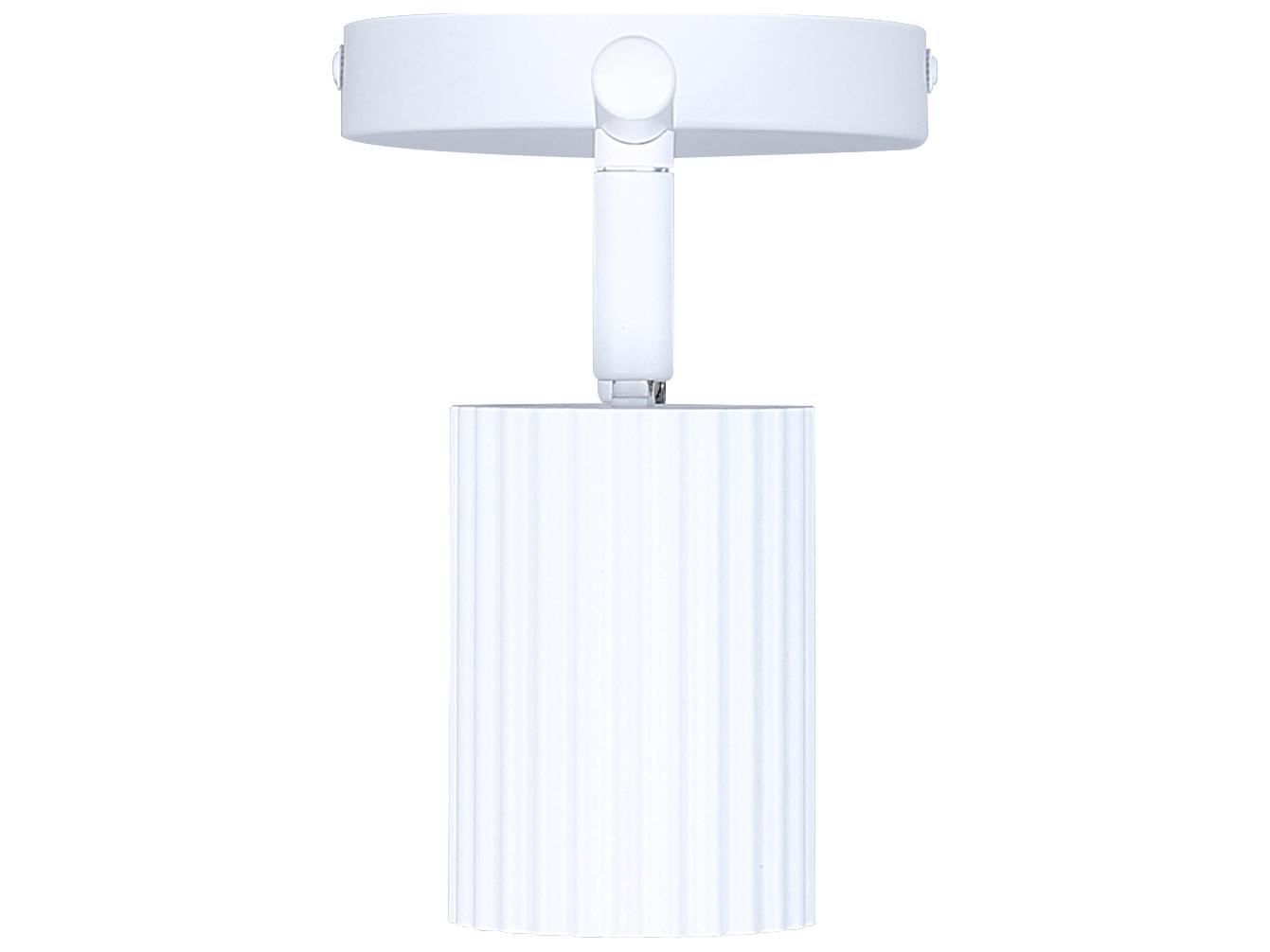 Canarm Rexton 2 -light White LED Cylinder Track & Rail Light