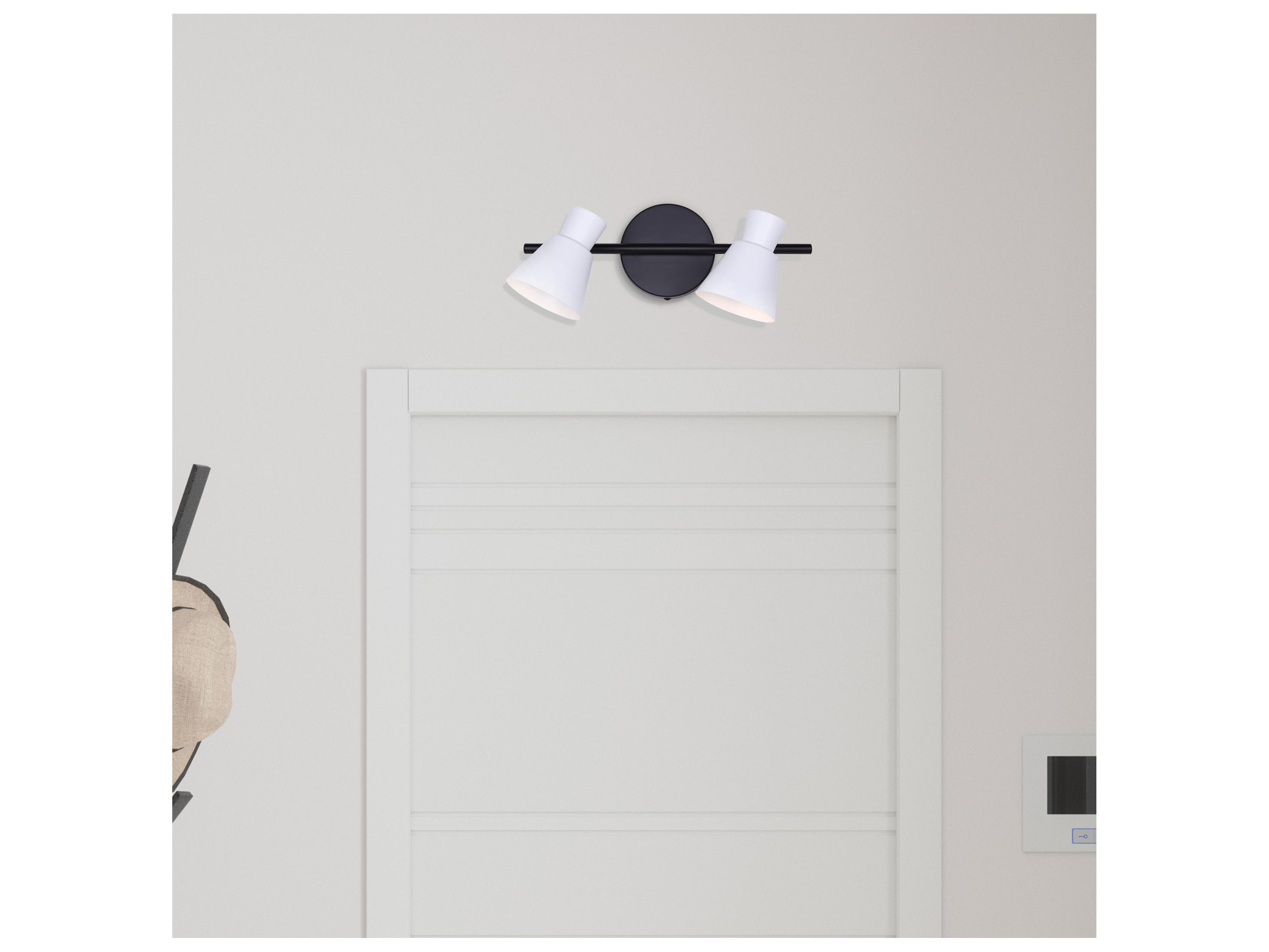 Canarm Radley 2 -light White Track & Rail Light