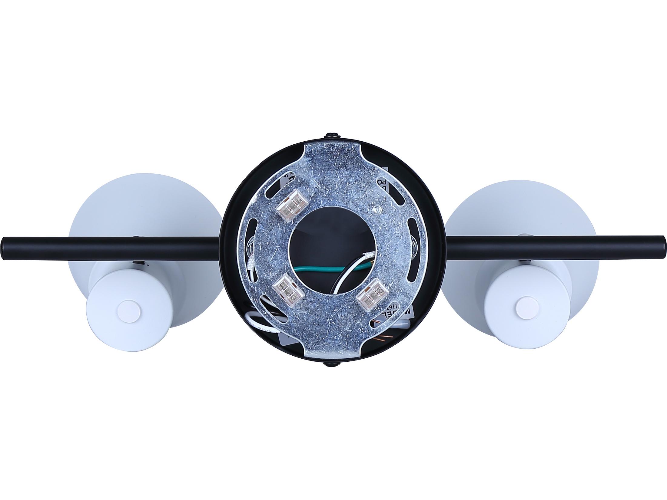 Canarm Radley 2 -light White Track & Rail Light