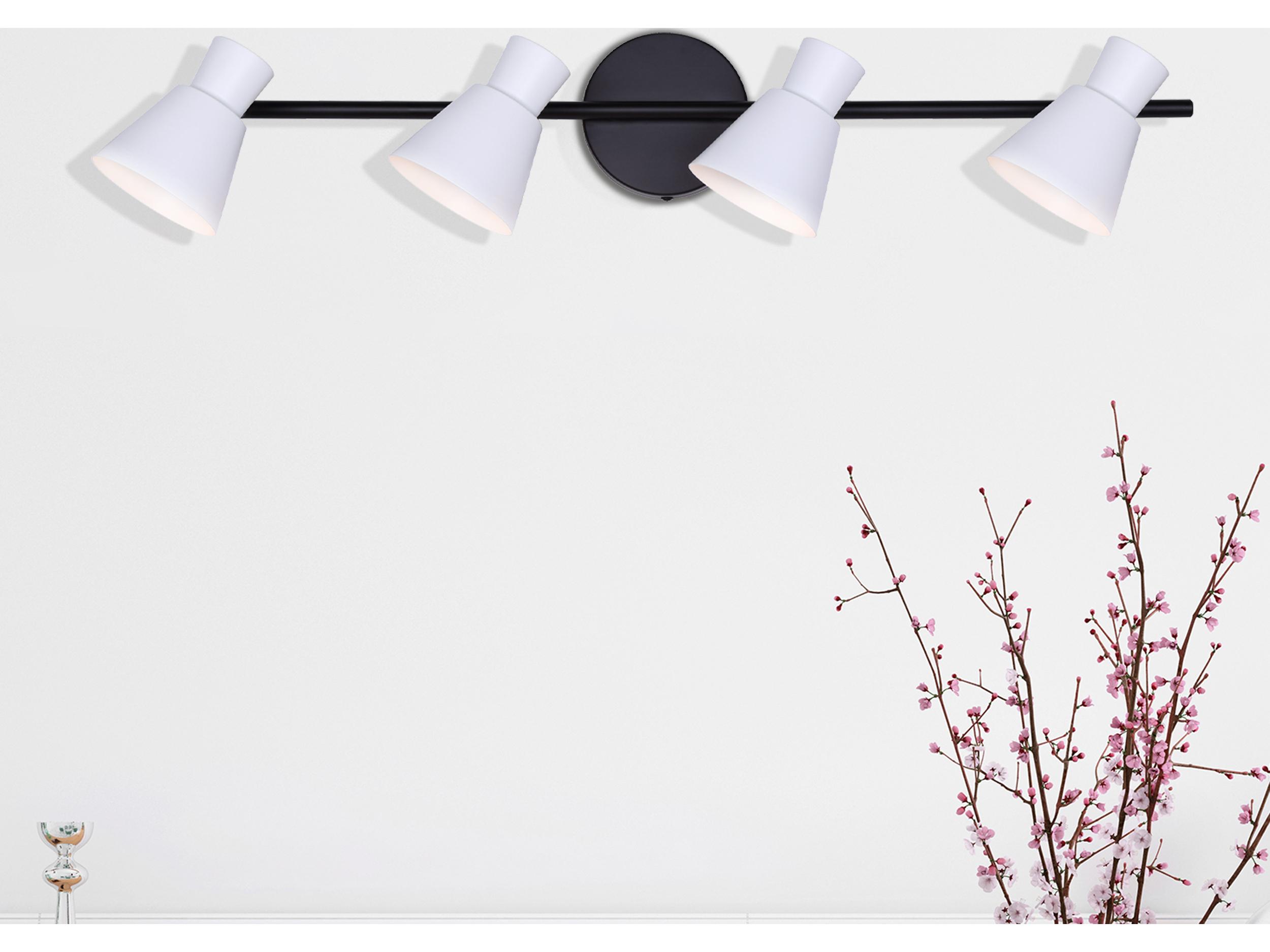 Canarm Radley 4 -light White Track & Rail Light