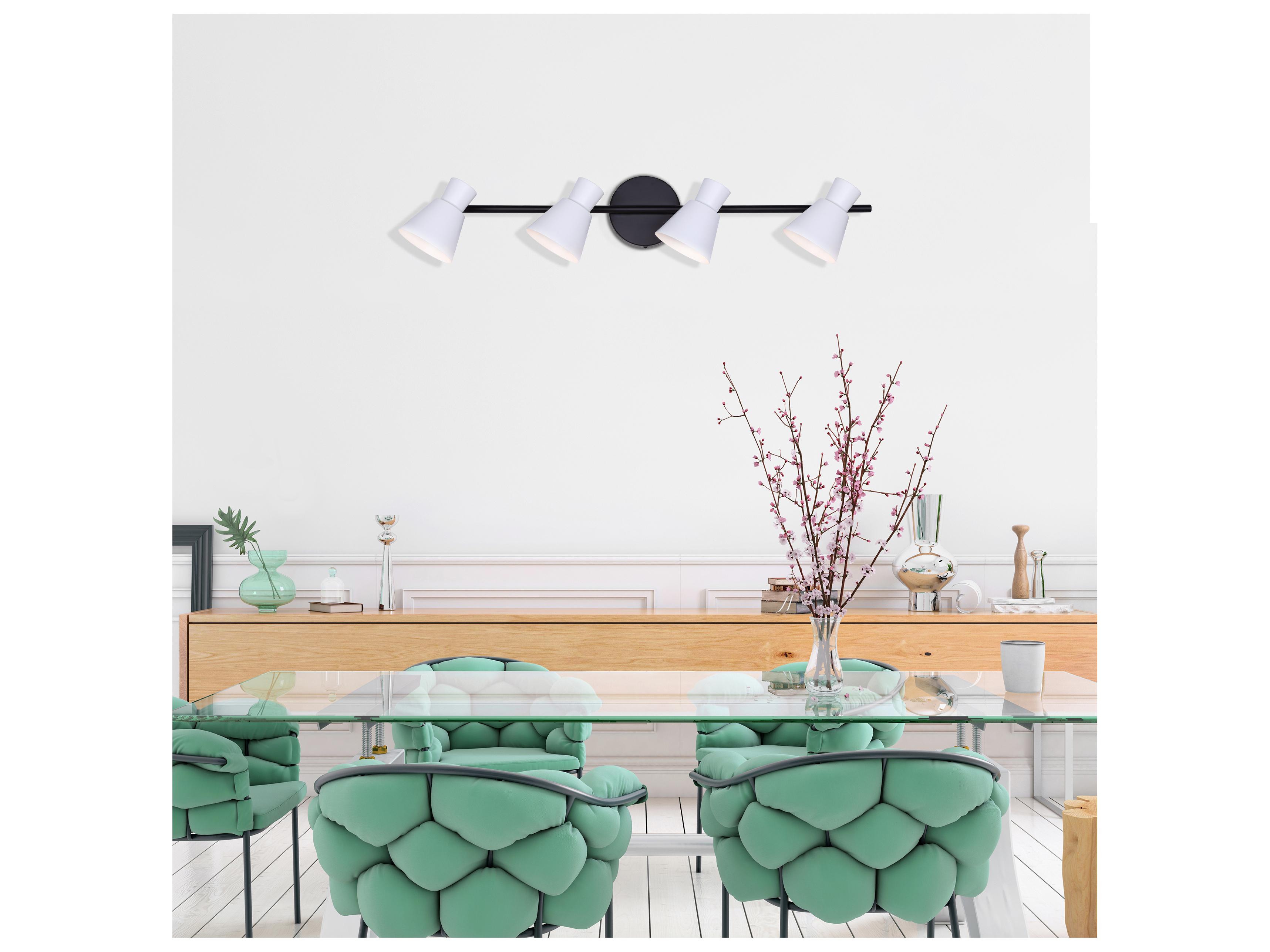 Canarm Radley 4 -light White Track & Rail Light