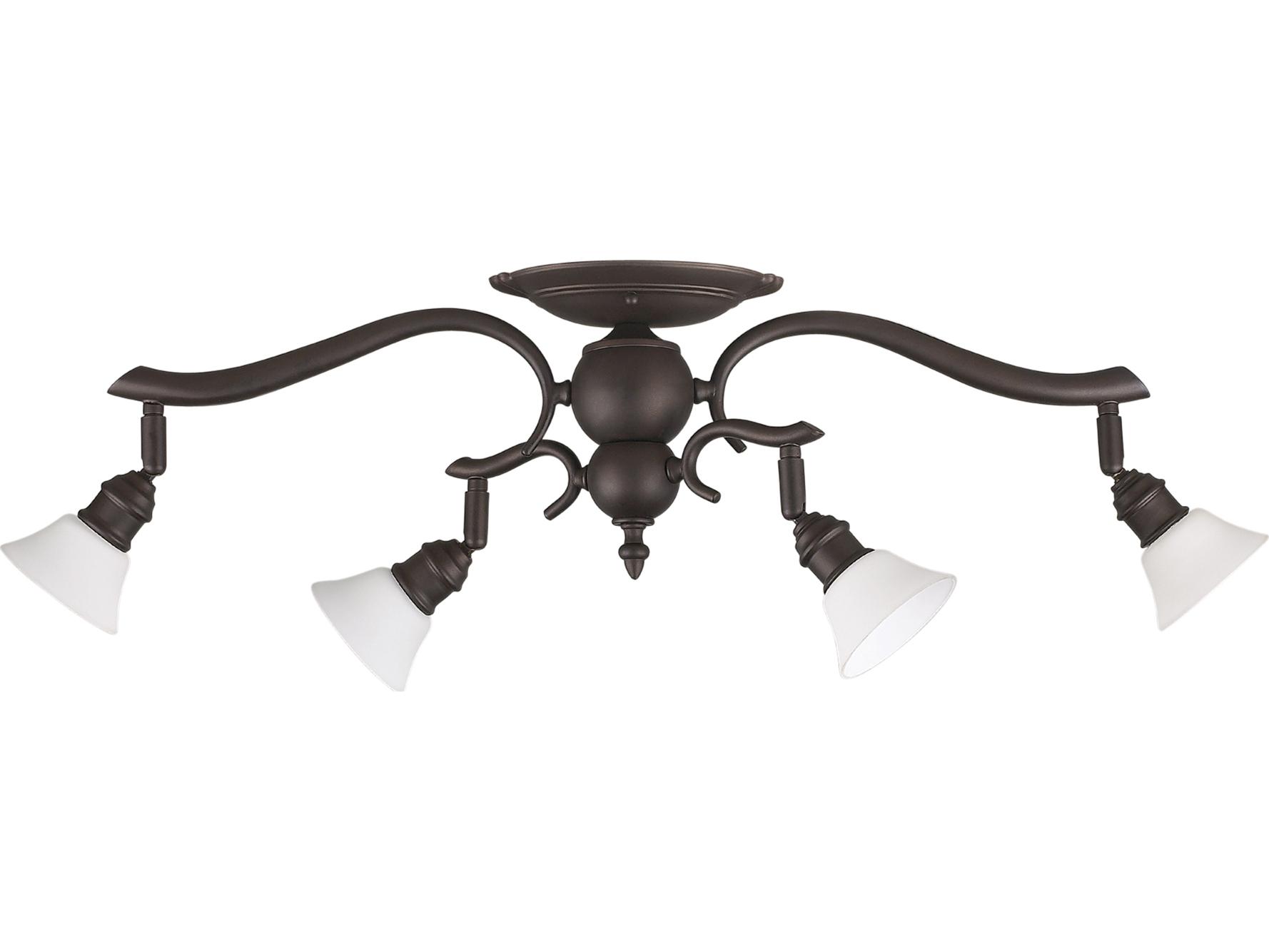 Canarm Addison 4 -light Bronze Traditional Track & Rail Light