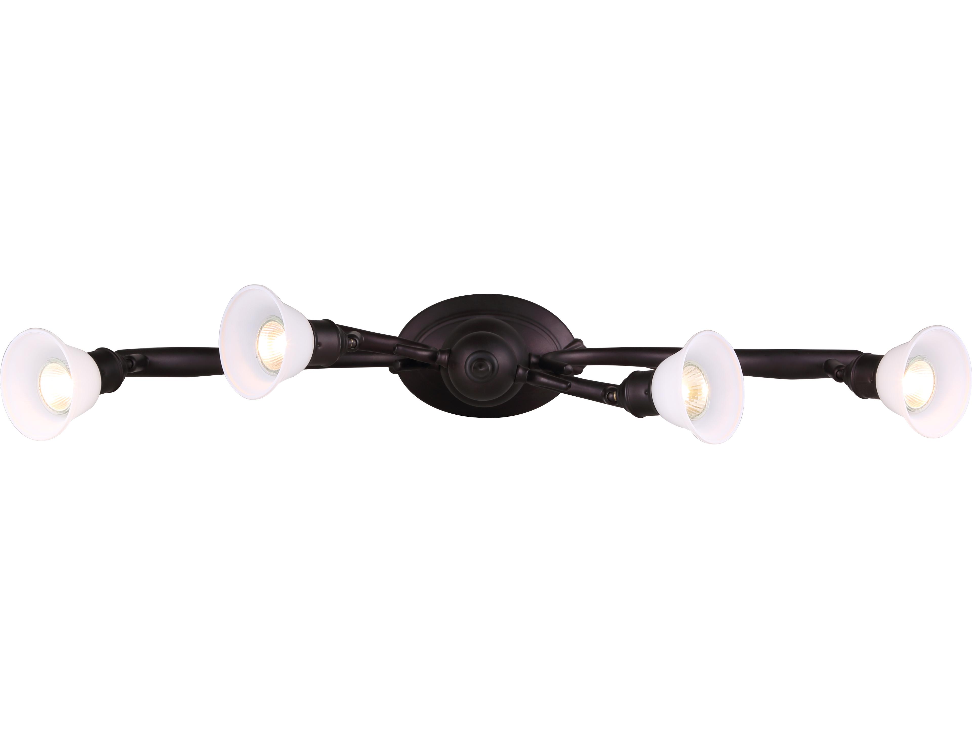 Canarm Addison 4 -light Bronze Traditional Track & Rail Light