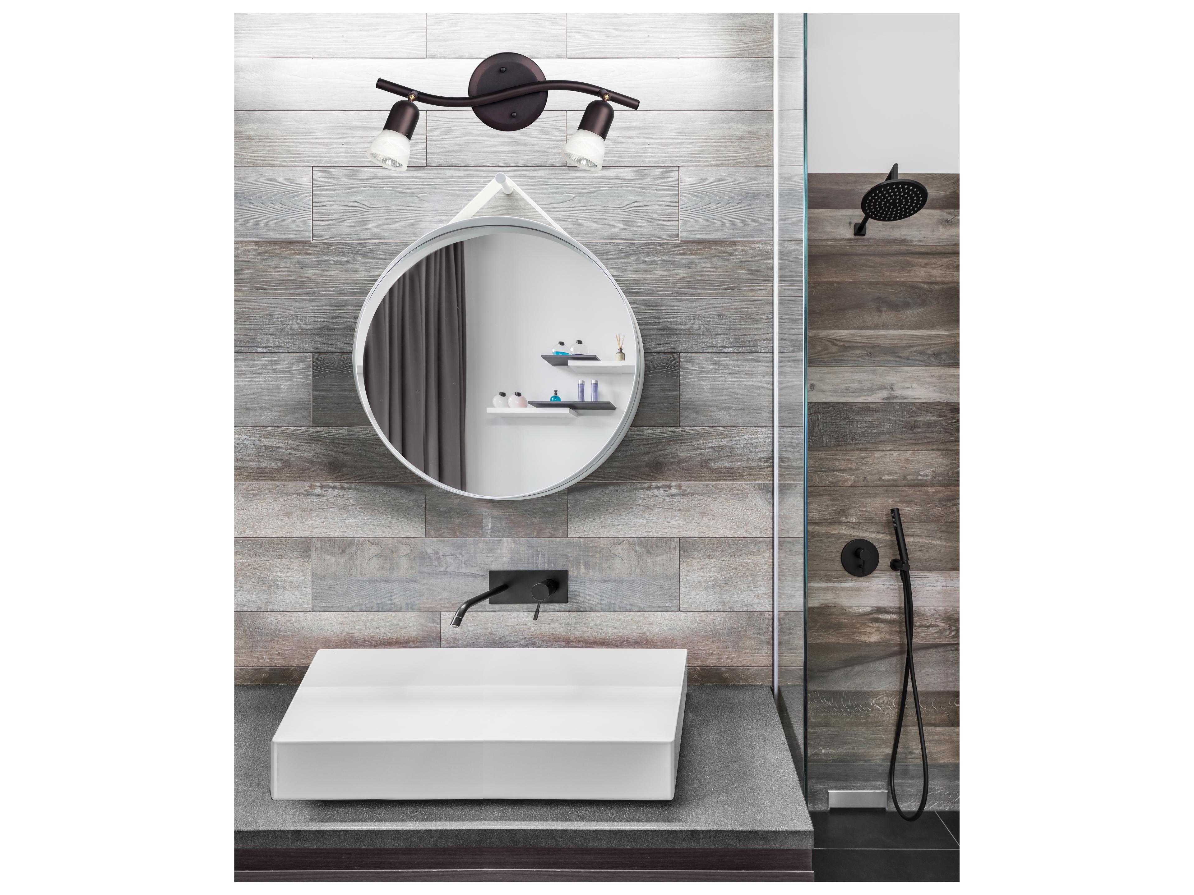 Canarm James 2 -light Bronze Track & Rail Light