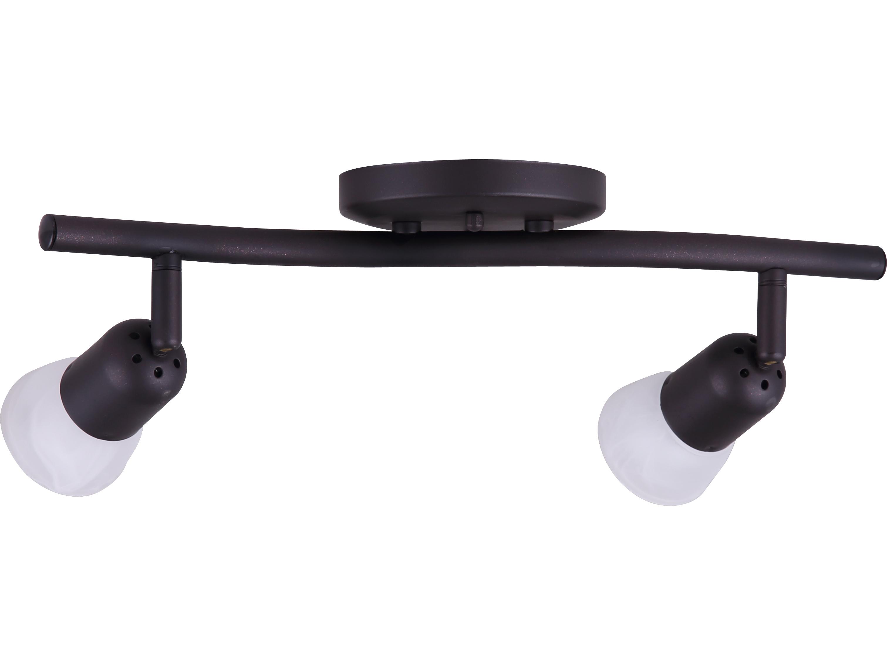 Canarm James 2 -light Bronze Track & Rail Light