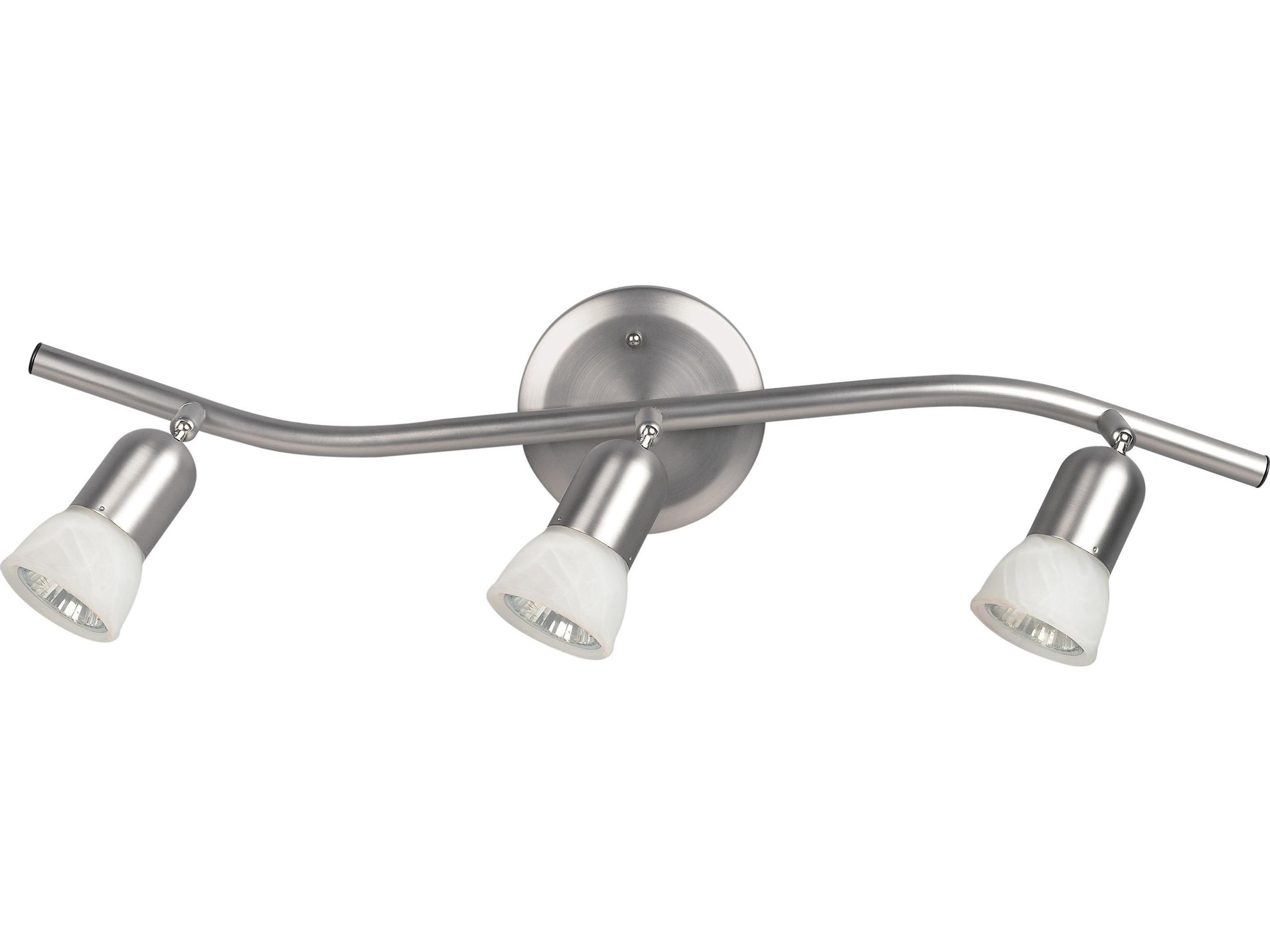 Canarm James 3 -light Pewter Track & Rail Light