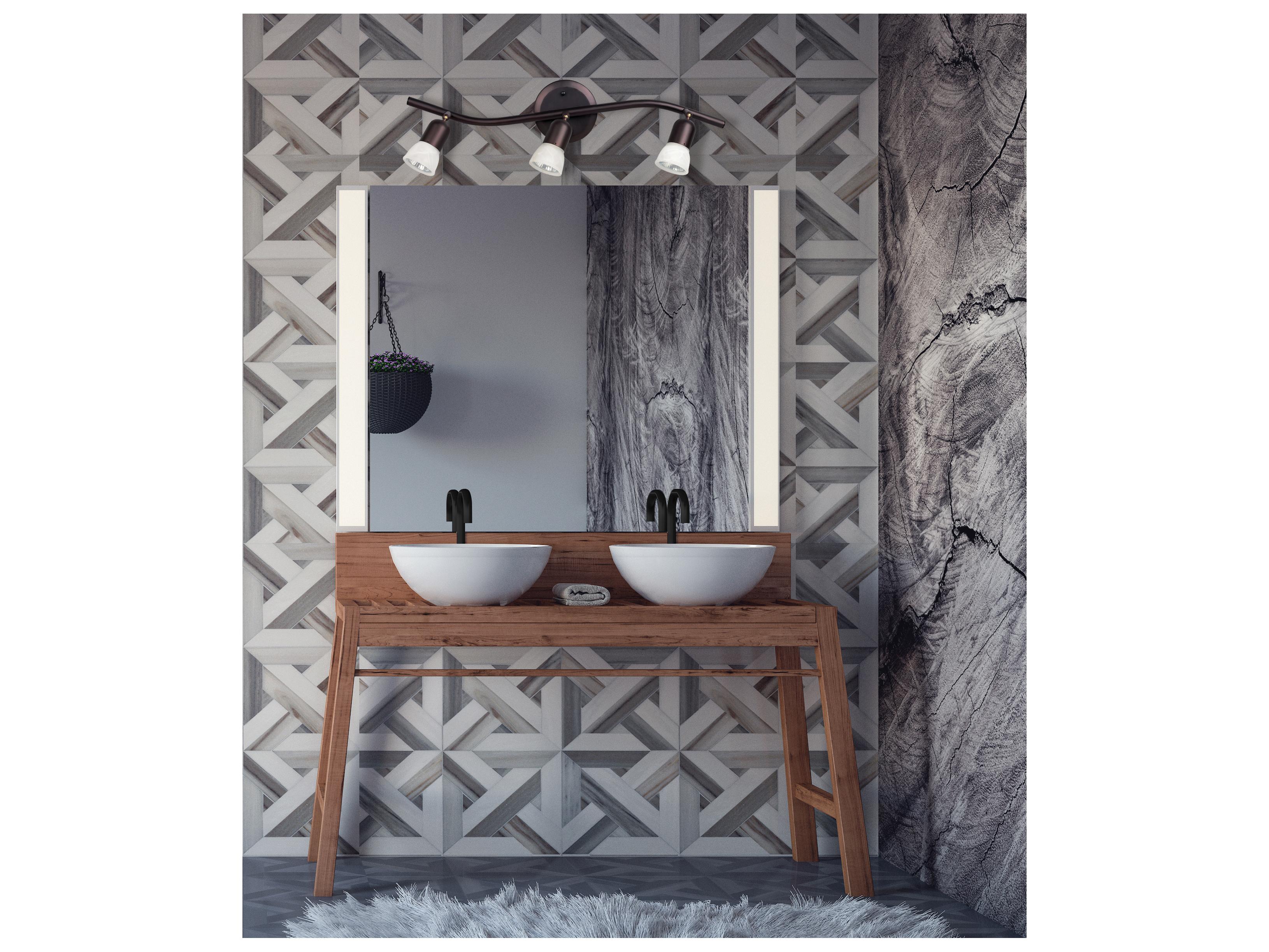 Canarm James 3 -light Bronze Track & Rail Light