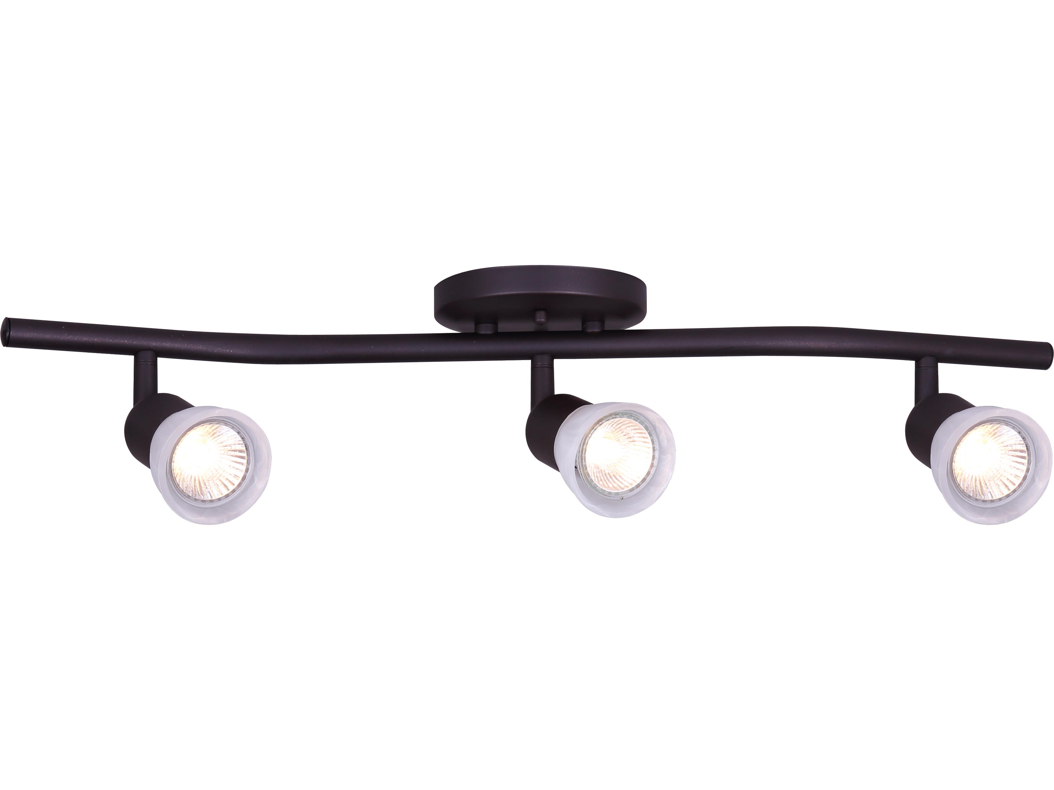 Canarm James 3 -light Bronze Track & Rail Light