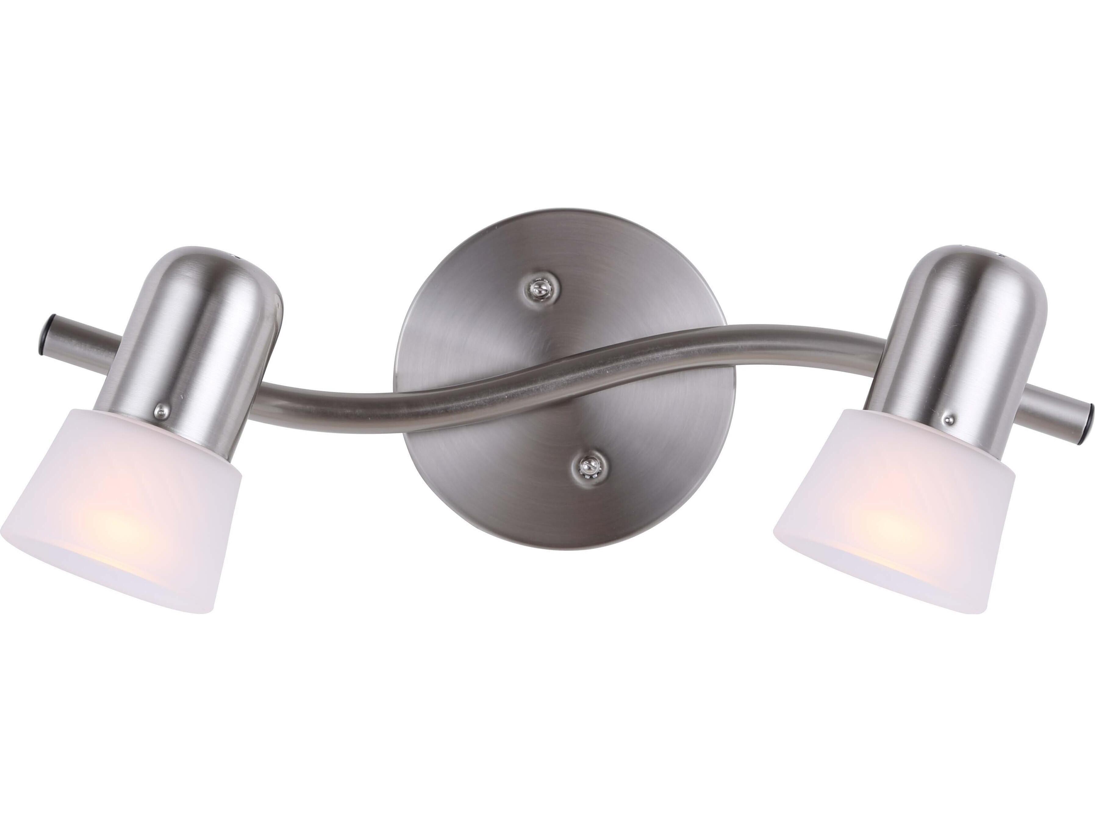 Canarm Omni 2 -light Pewter Track & Rail Light
