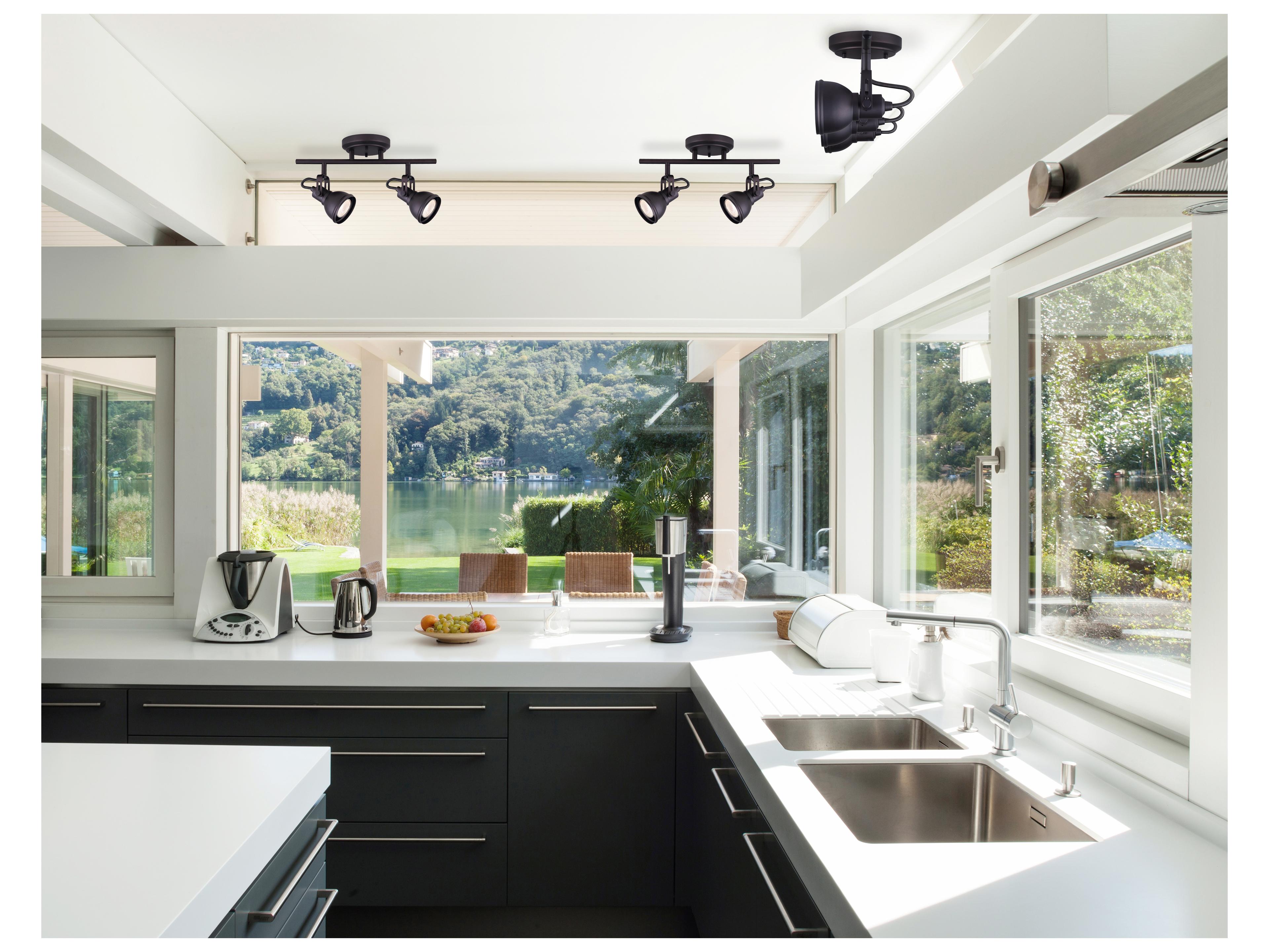 Canarm Polo 2 -light Bronze Track & Rail Light