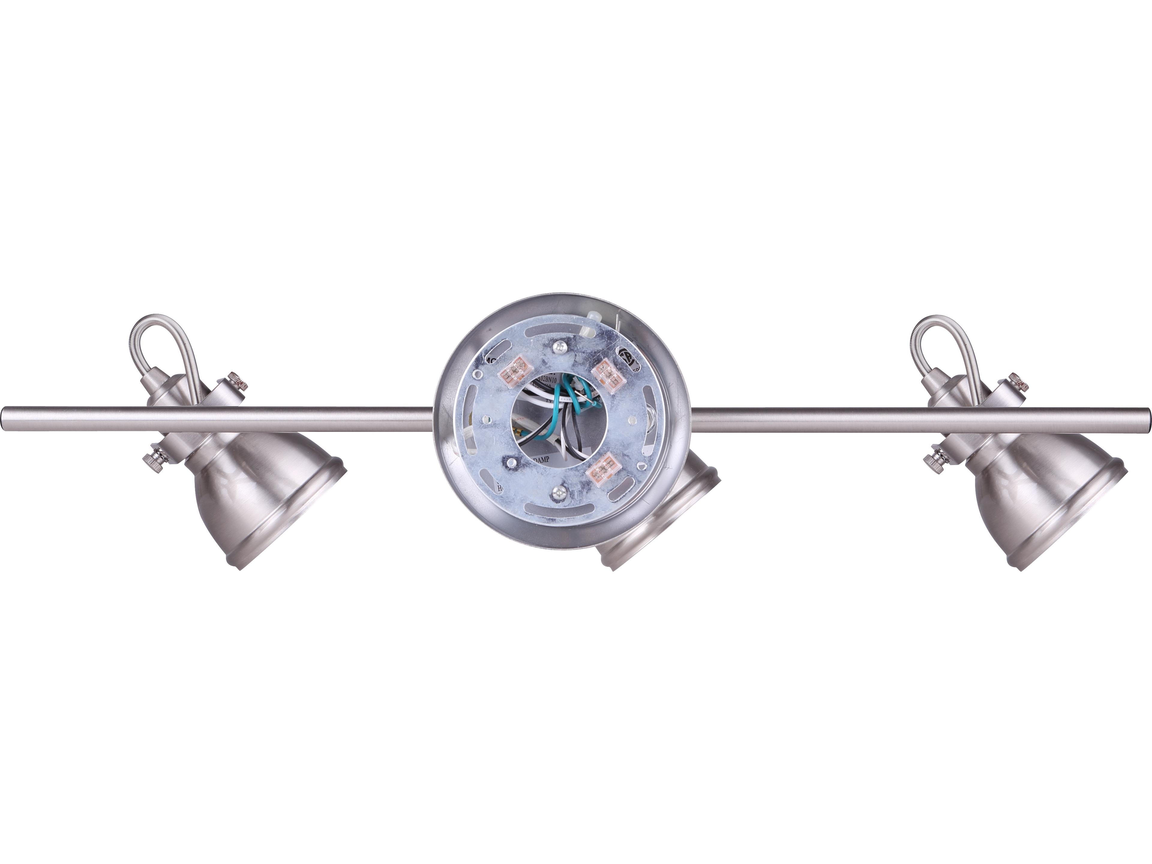Canarm Polo 3 -light Nickel Track & Rail Light