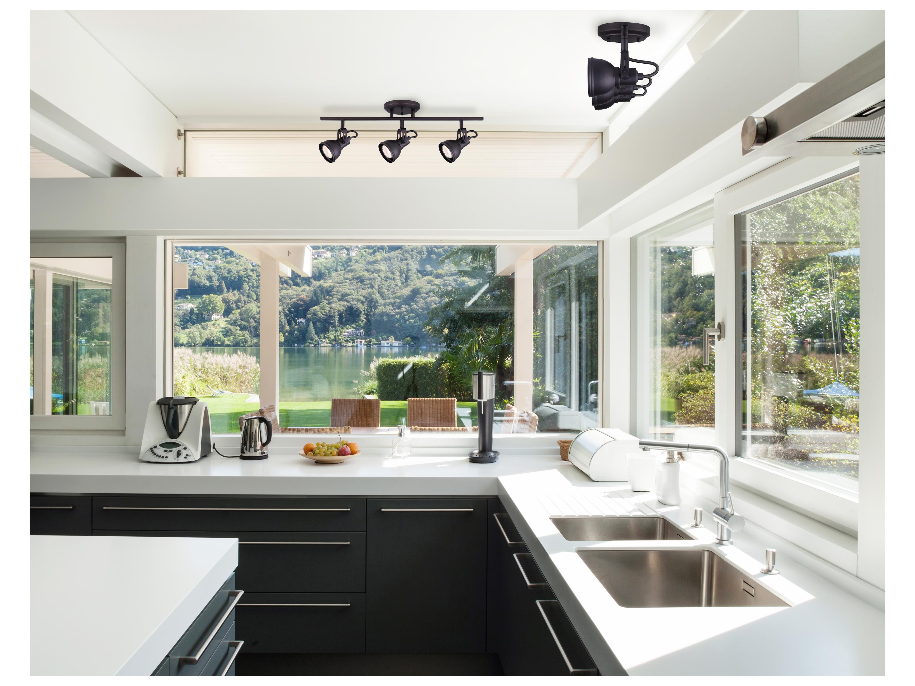 Canarm Polo 3 -light Bronze Track & Rail Light