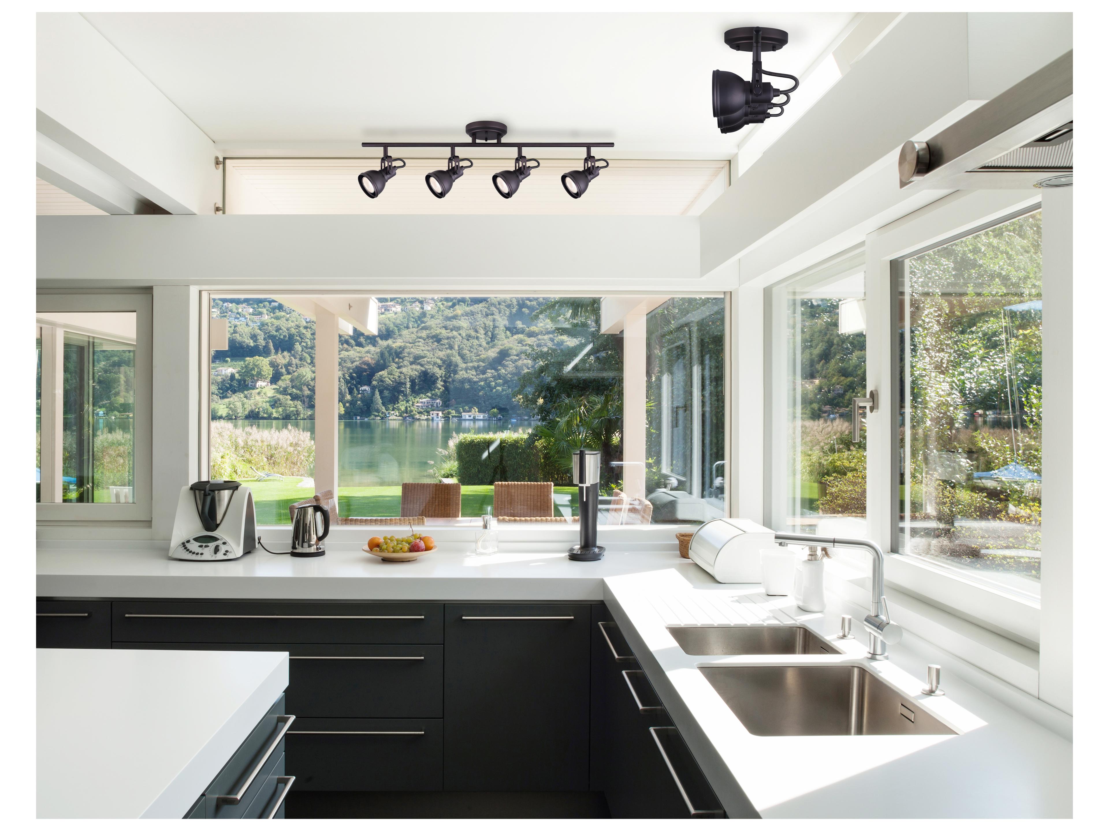 Canarm Polo 4 -light Bronze Linear Track & Rail Light