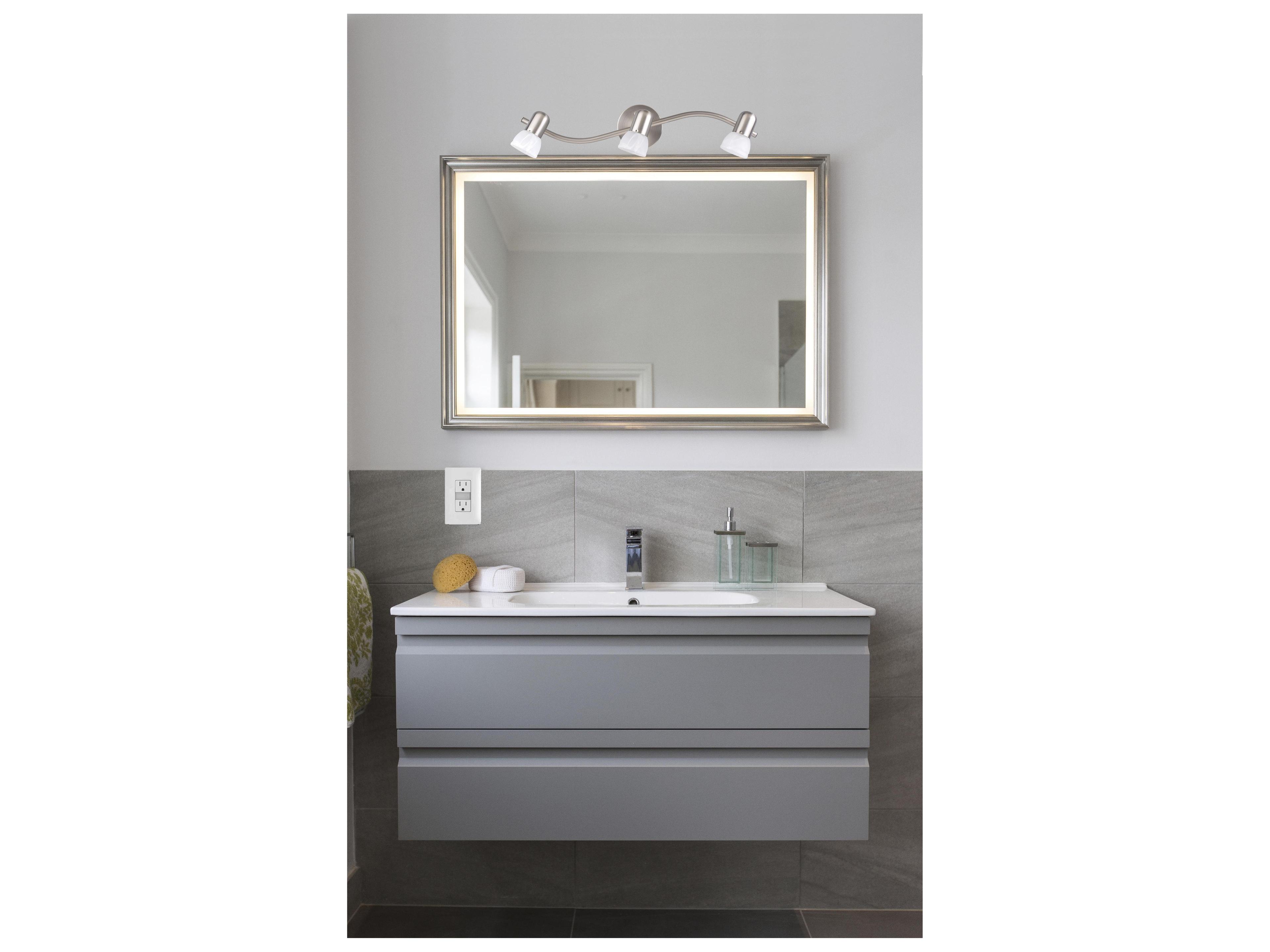 Canarm Jasper 3 -light Pewter Bell Track & Rail Light