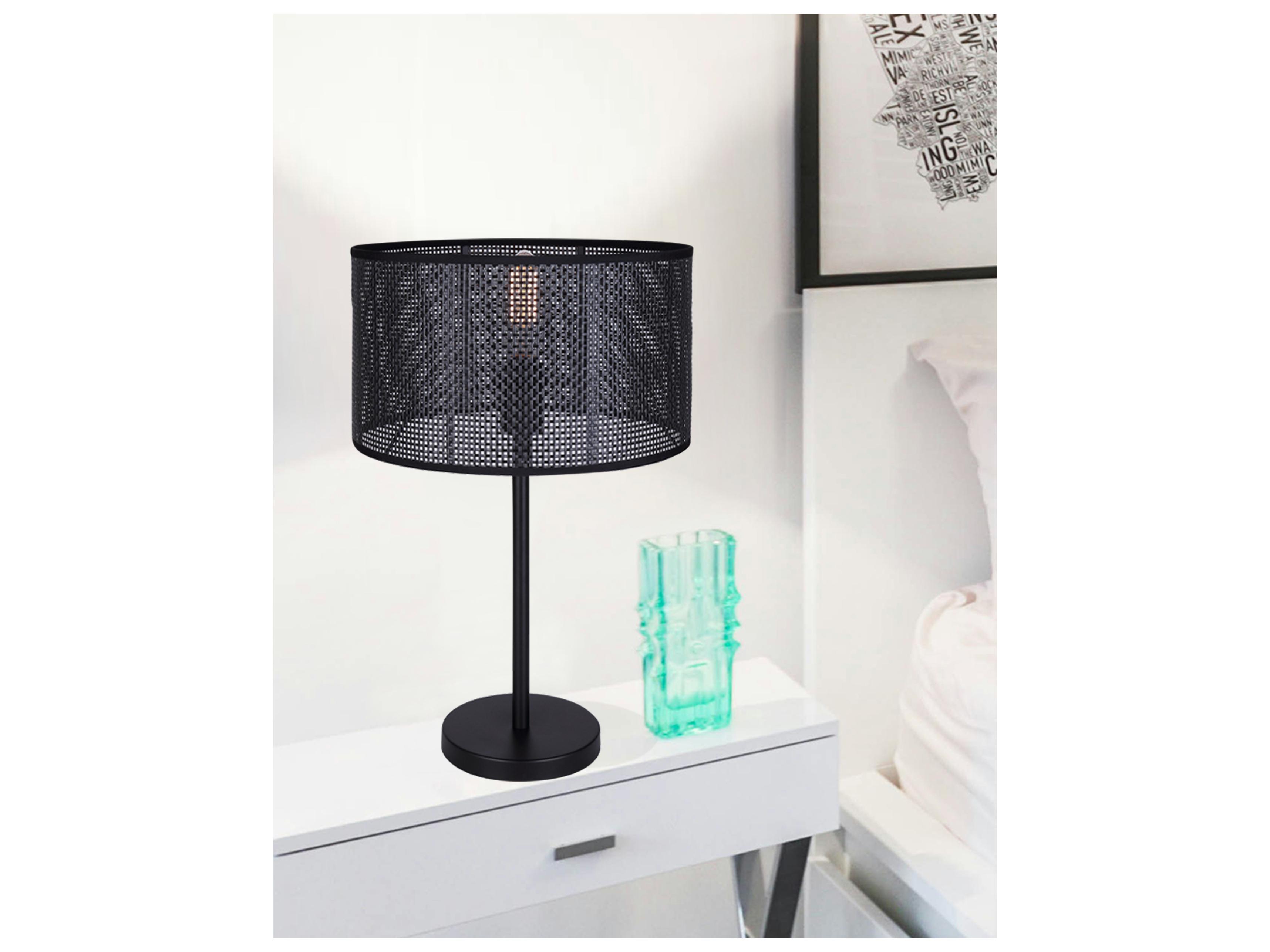 Canarm Bellamy Black Table Lamp