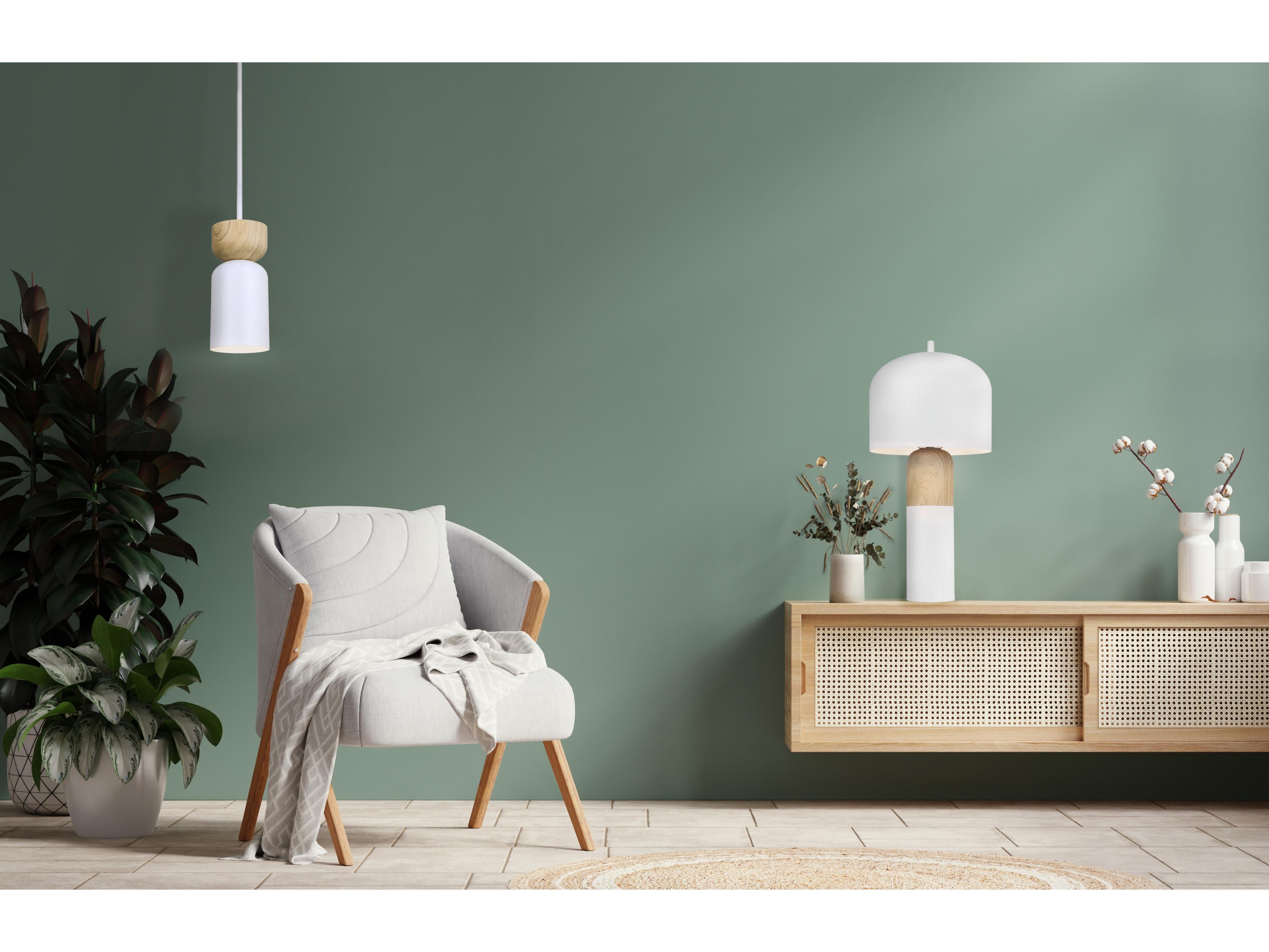 Canarm Caleb White Table Lamp